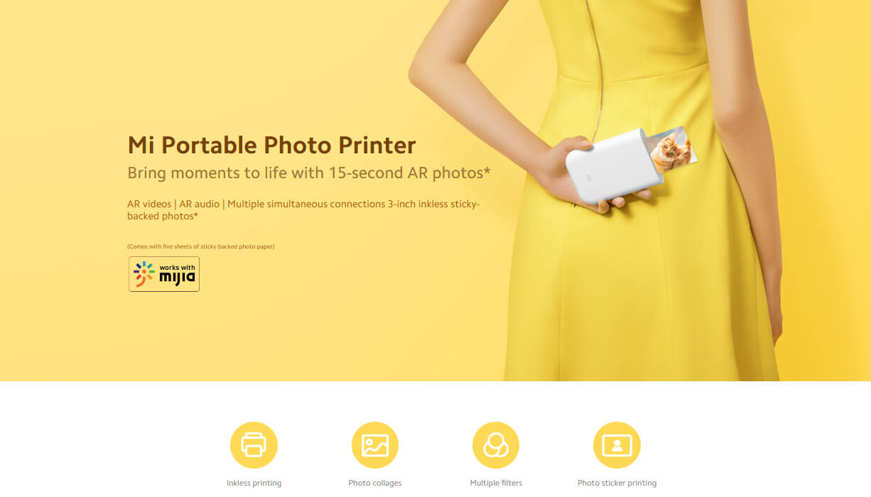 Mi Portable Photo Printer