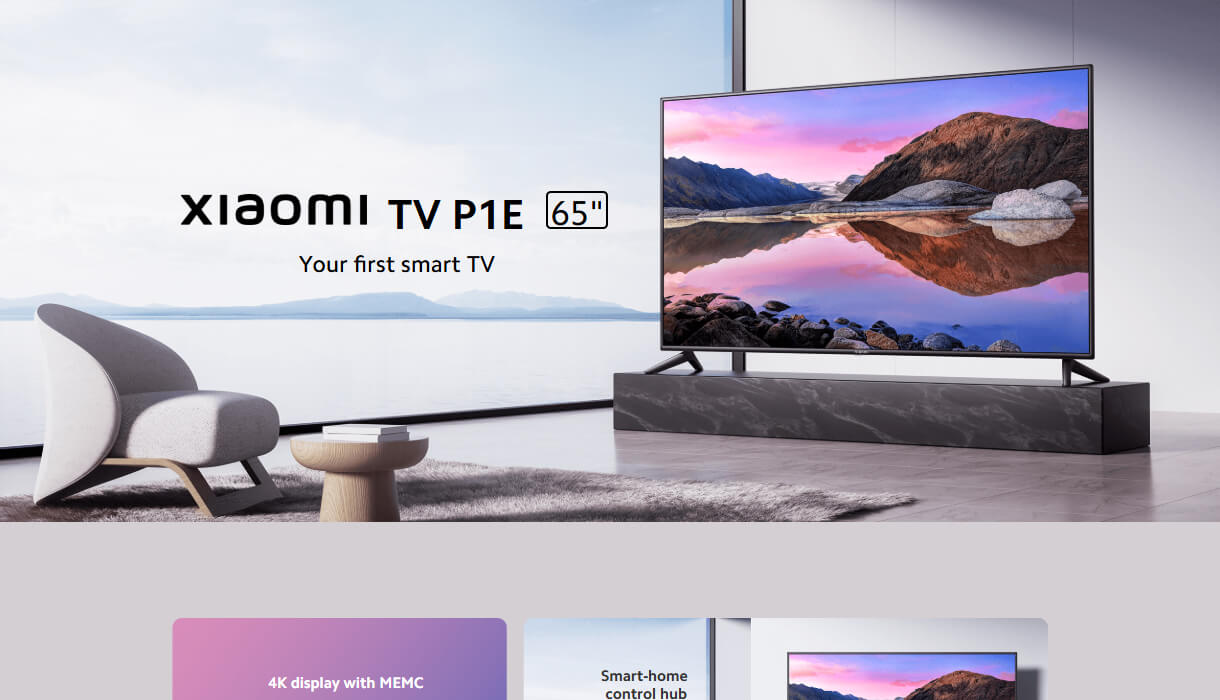 Xiaomi TV P1E 65