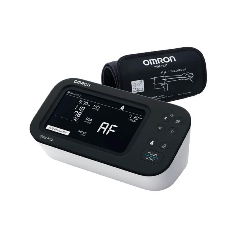 OMRON Complete 2-in-1 Wireless Upper Arm Blood Pressure Monitor + EKG (ECG)
