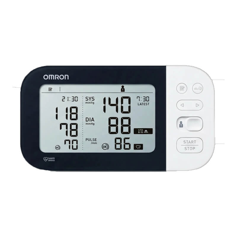 OMRON M7 Intelli IT Upper Arm Blood Pressure Monitor HEM-7361T-EBK 