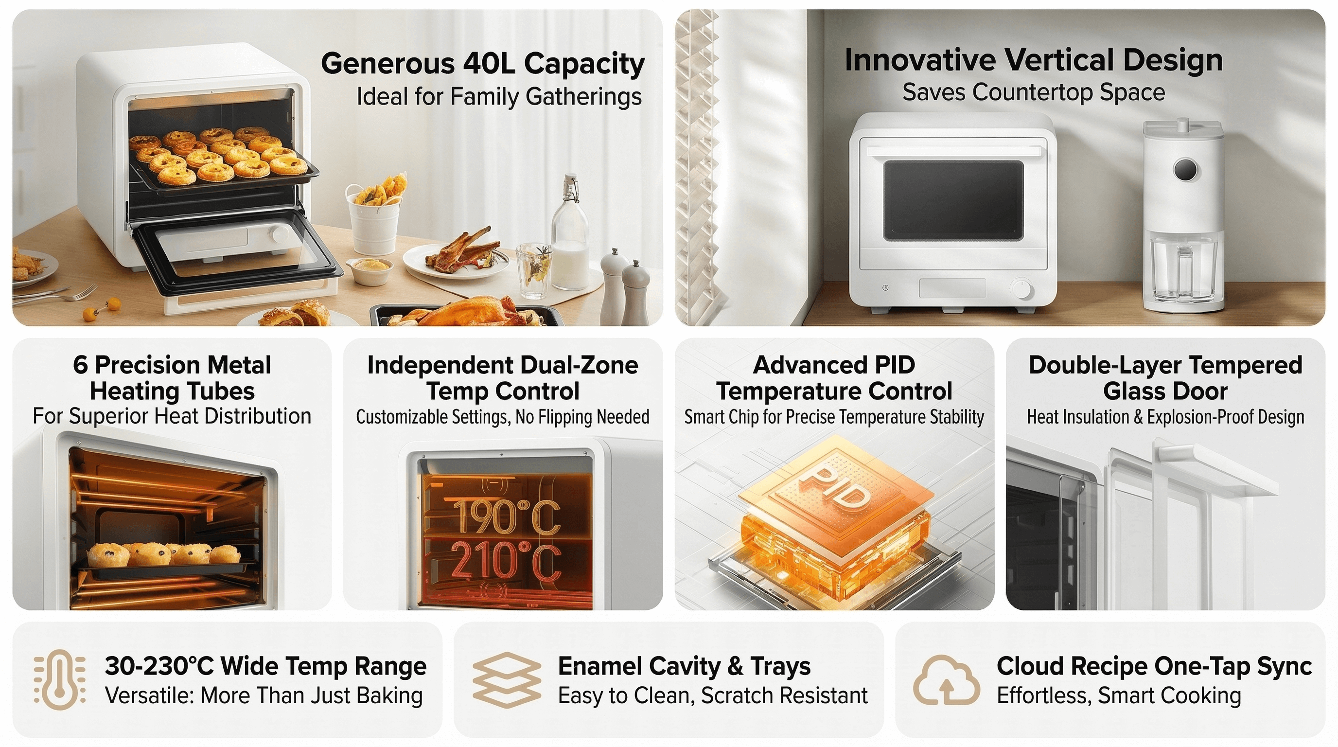 Mi smart electric oven 40L