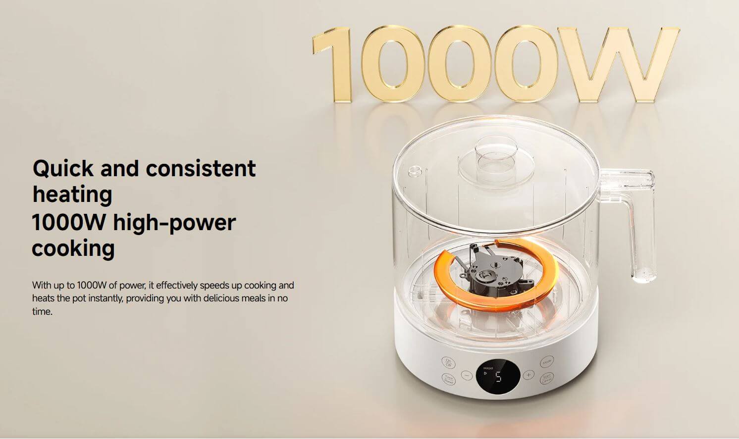 Mi Smart Multifunctional Cooking Pot 1.5L