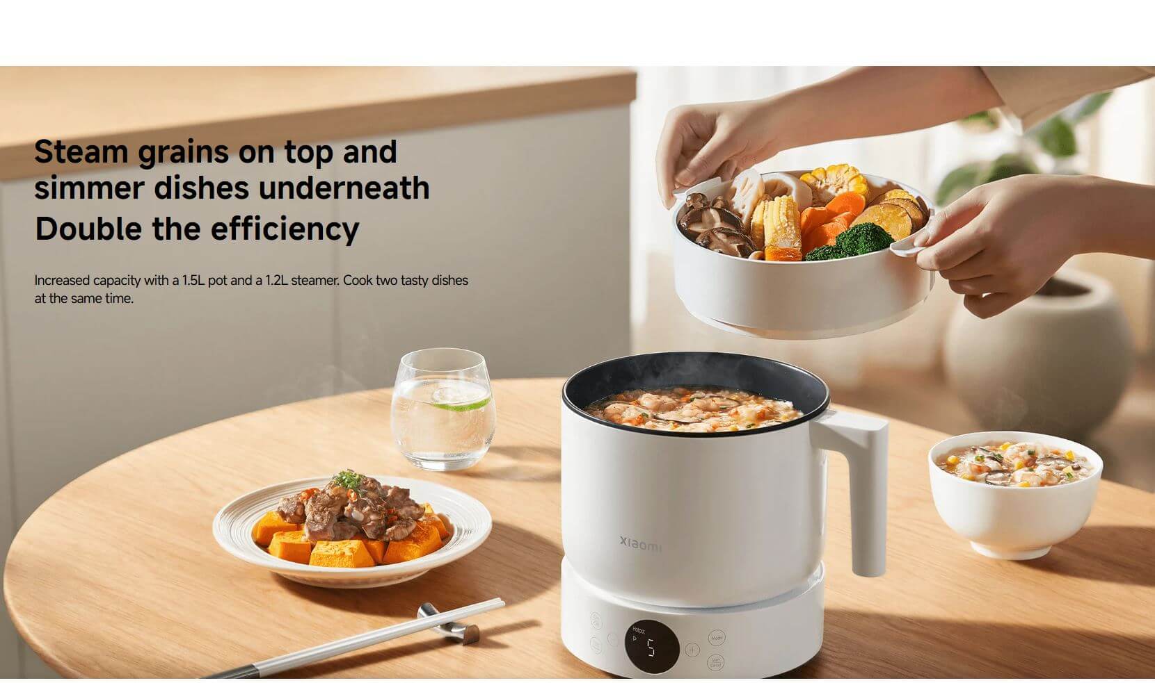 Mi Smart Multifunctional Cooking Pot 1.5L