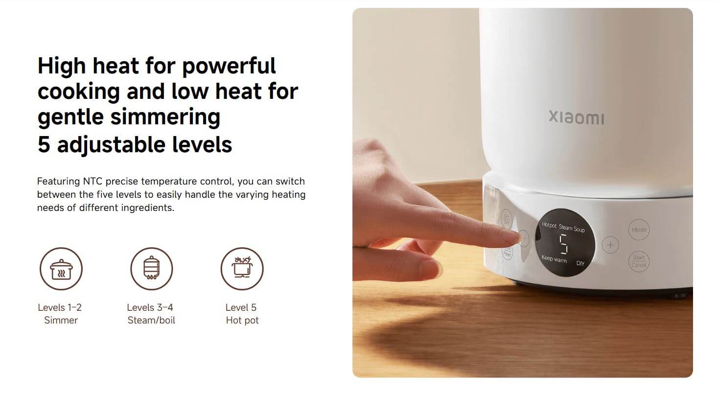 Mi Smart Multifunctional Cooking Pot 1.5L