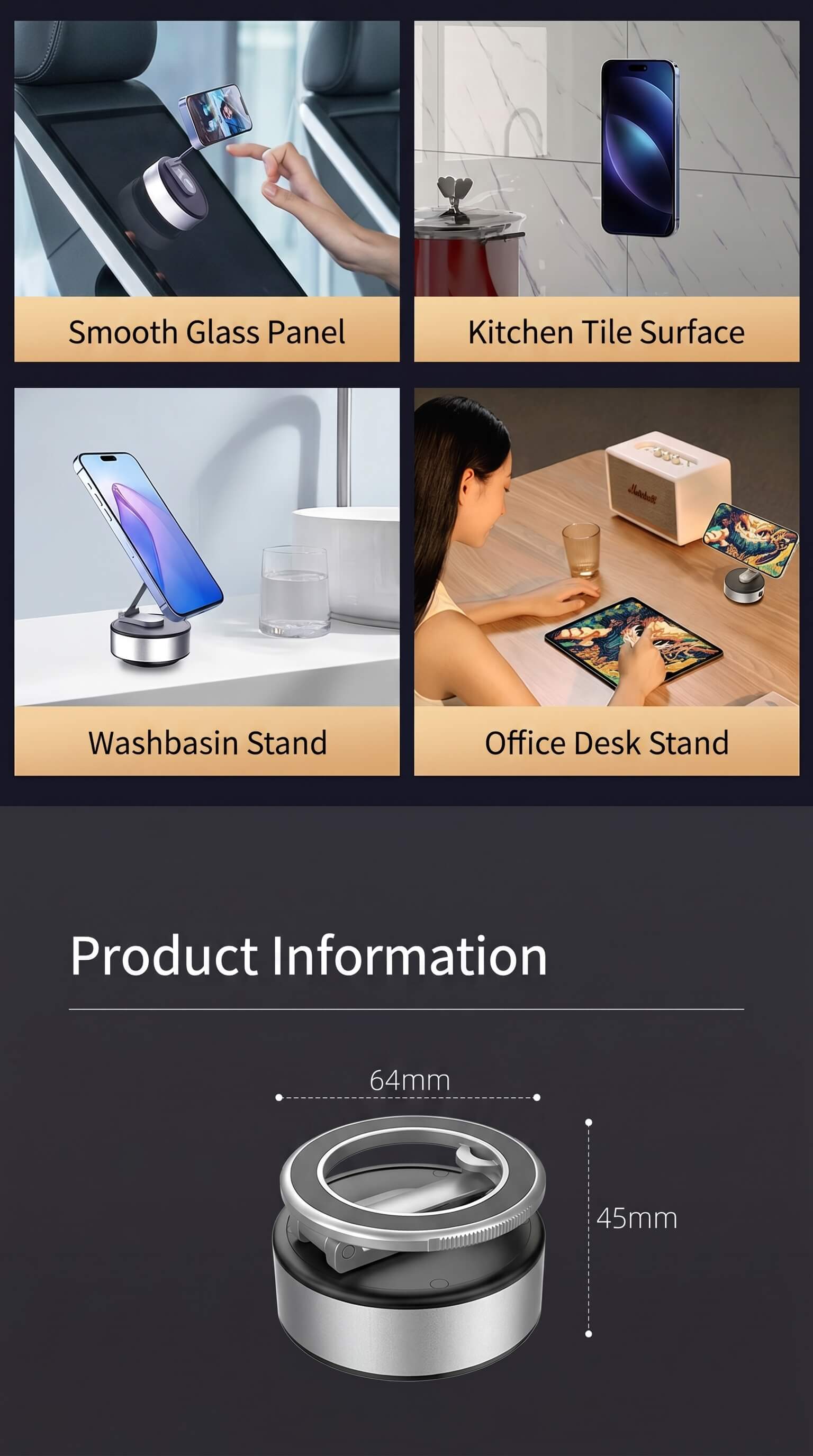 Xiaomi electric Magnetic Foldable Phone Stand