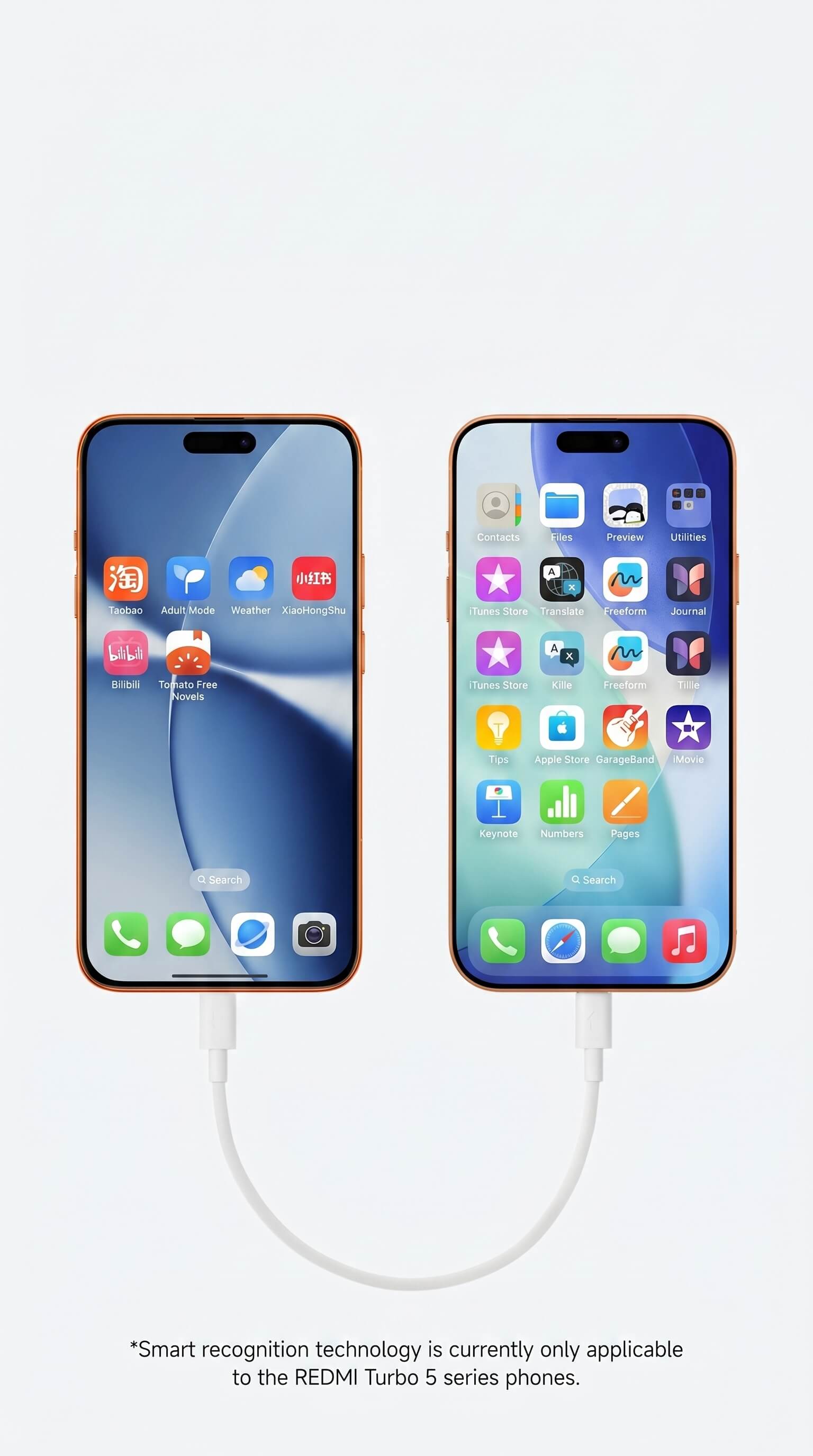 Xiaomi 6A Auto Reverse Charging Cable