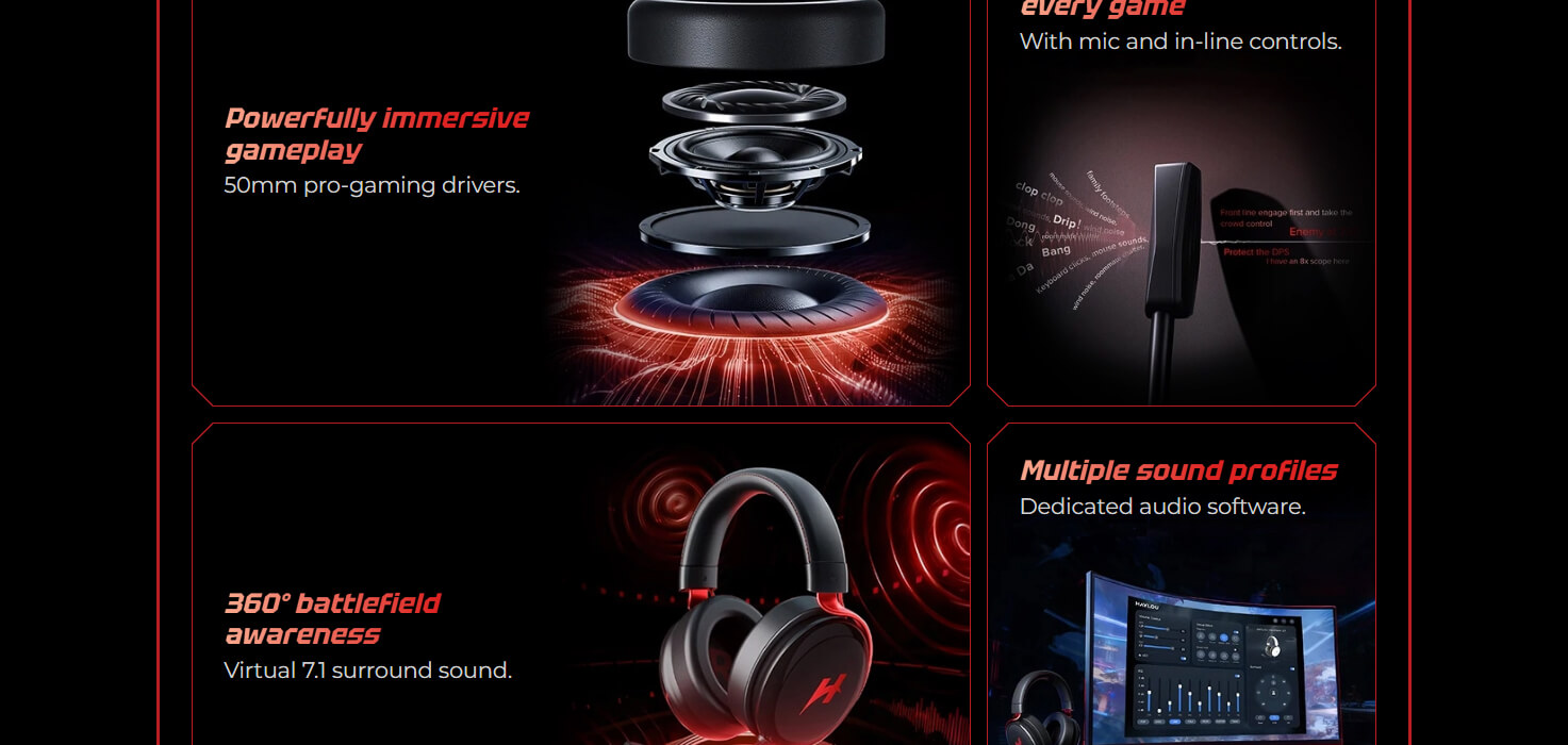 Haylou HexStorm G1 Headphones