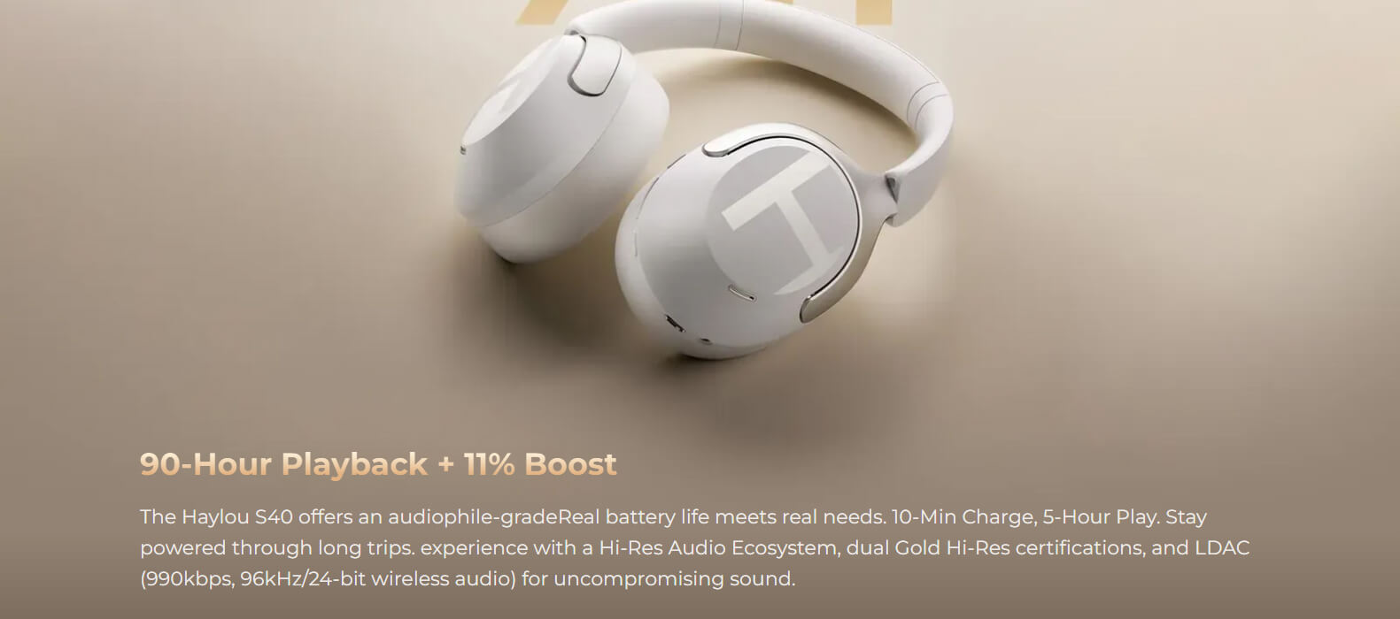 Haylou S40 ANC Wireless Headphones