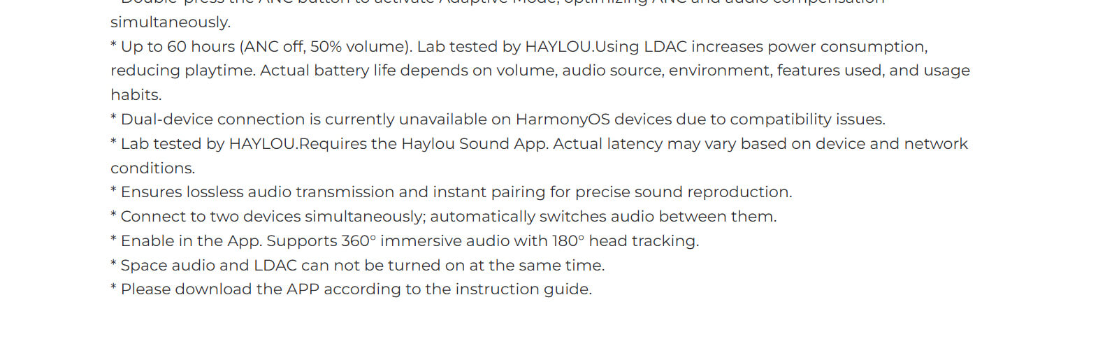 Haylou S40 ANC Wireless Headphones