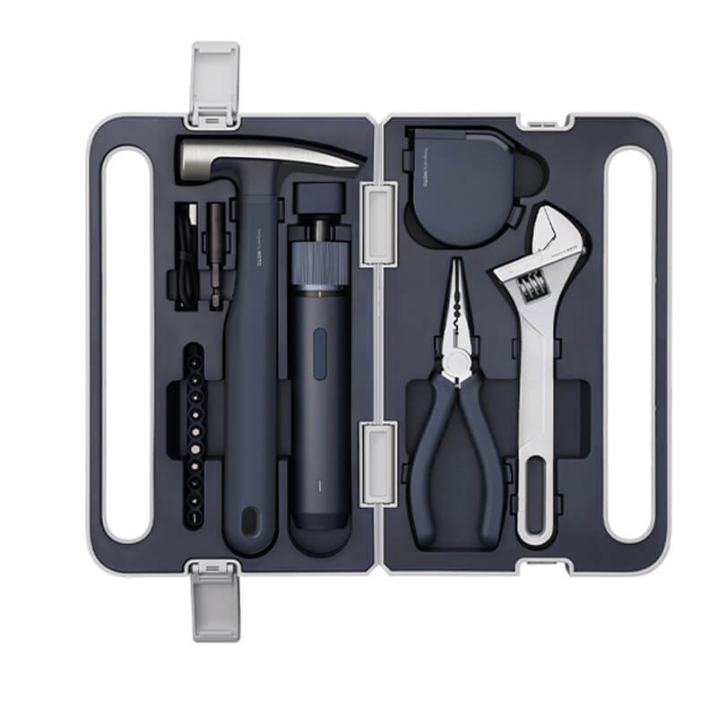 HOTO Little Monkey Tool Box Household Electric Screwdriver Set