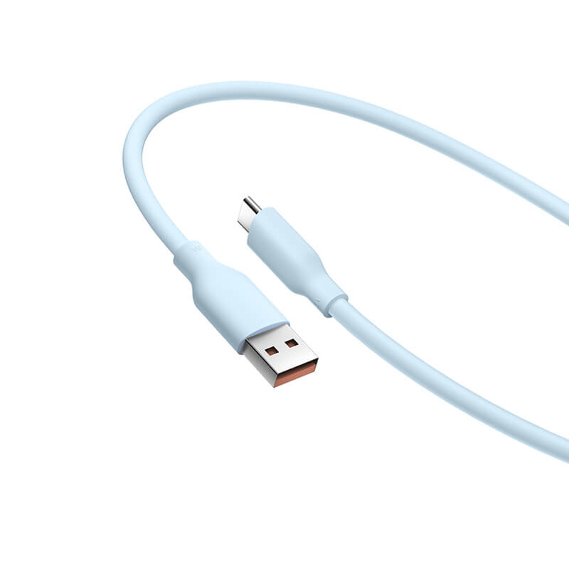Xiaomi 6A Skin-Friendly Silicone Fast Charging Data Cable 2m (AC) Blue 