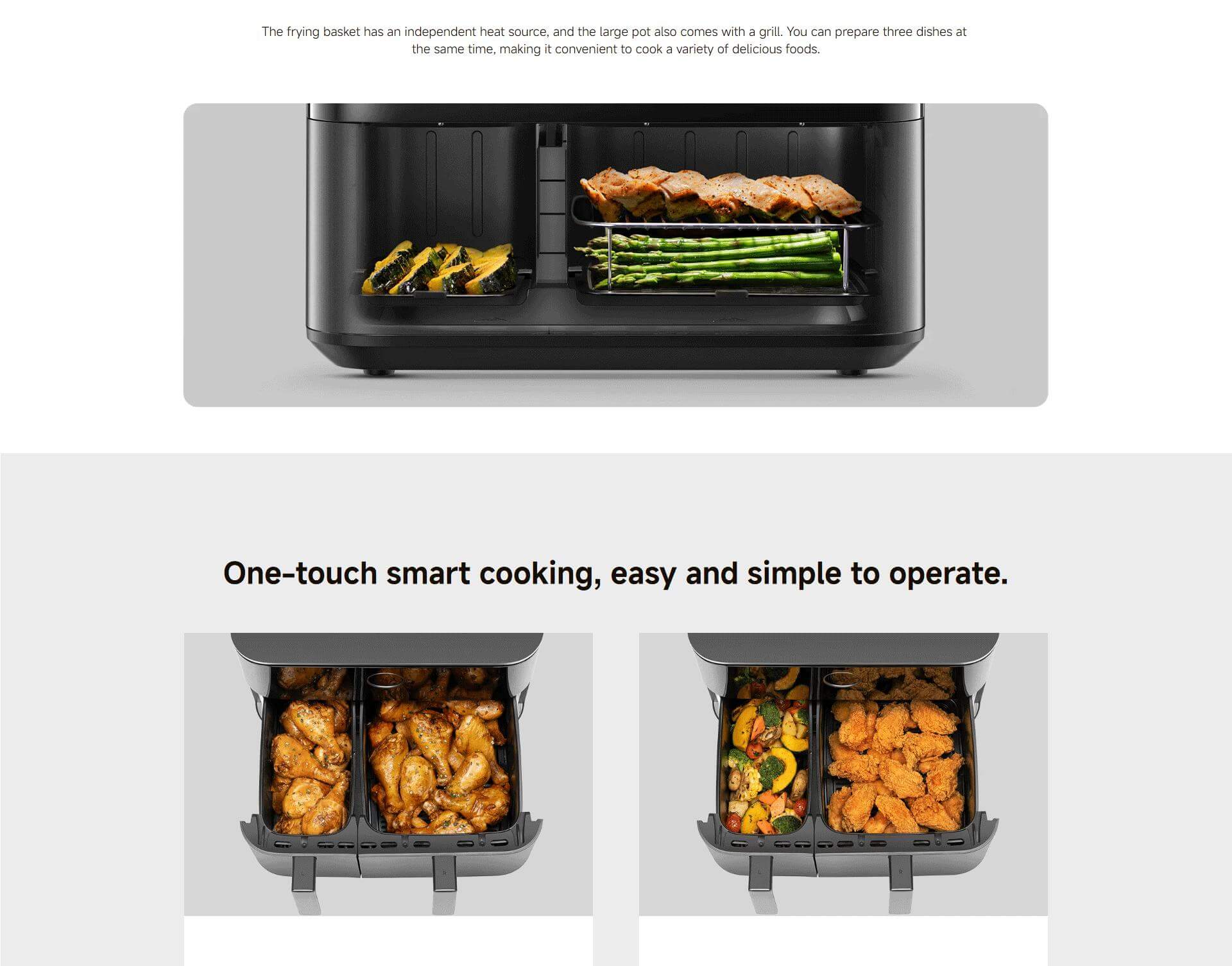 Xiaomi Dual Zone Air Fryer 10L