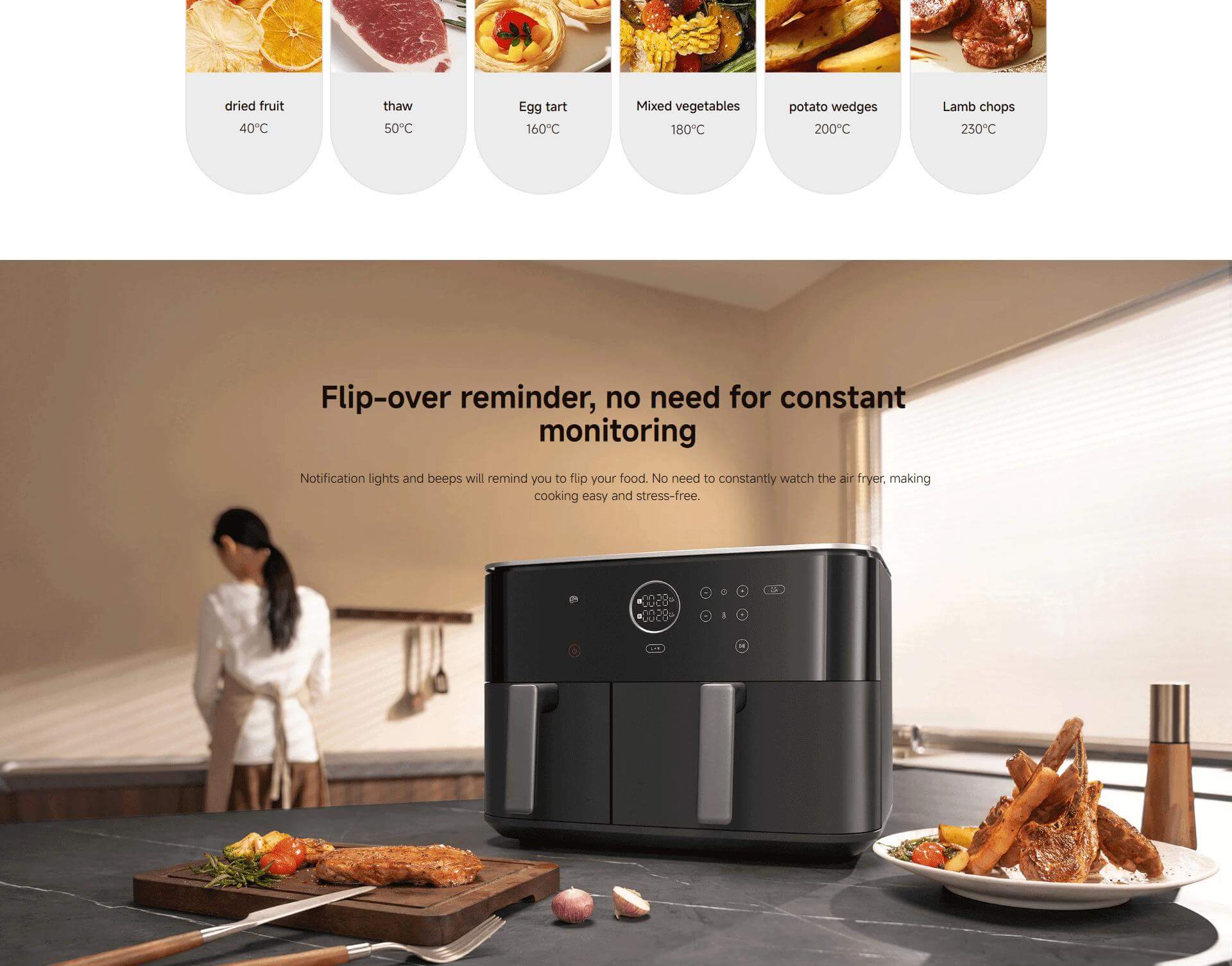 Xiaomi Dual Zone Air Fryer 10L