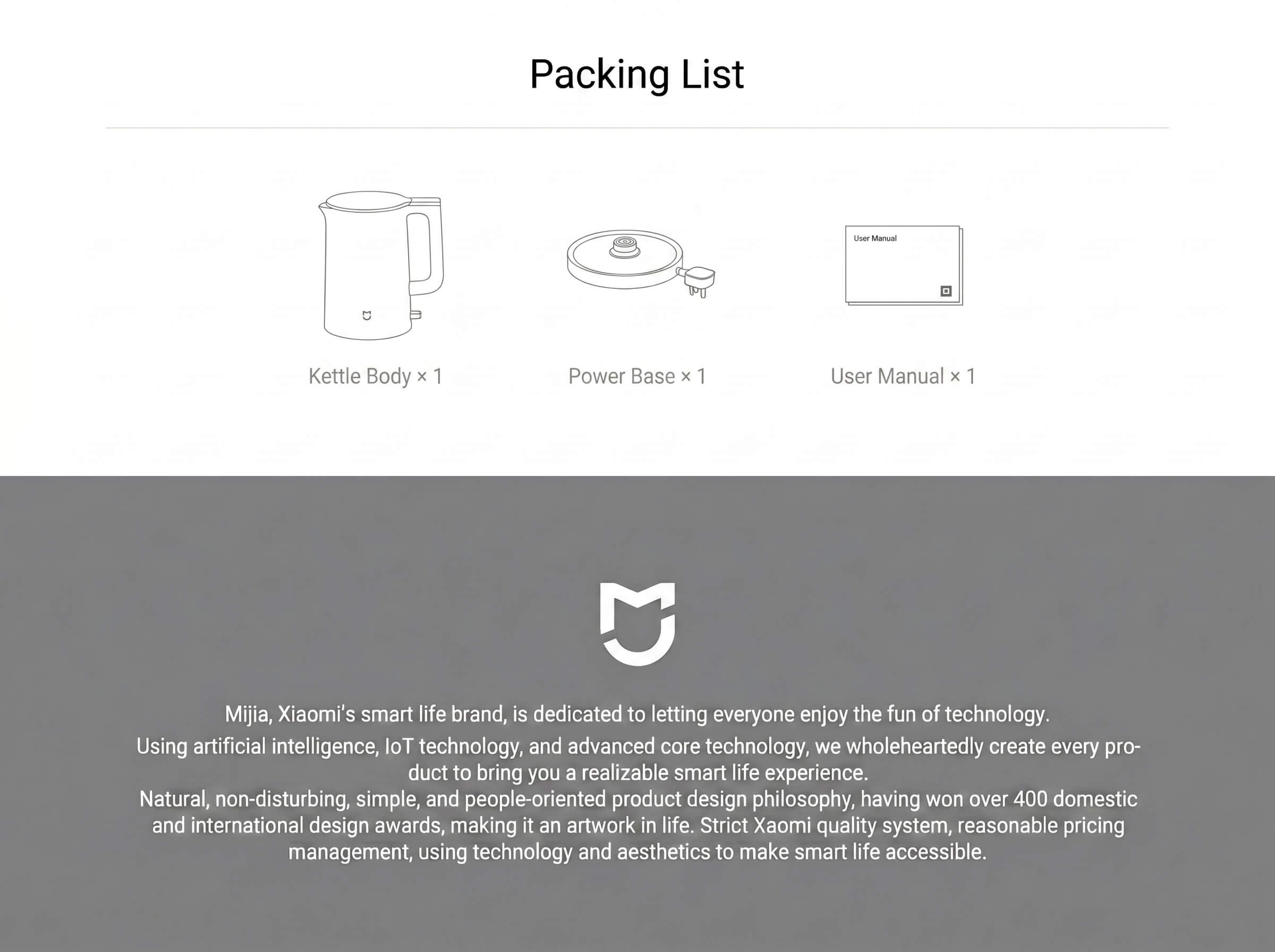 Mi Mijia Electric Kettle N1