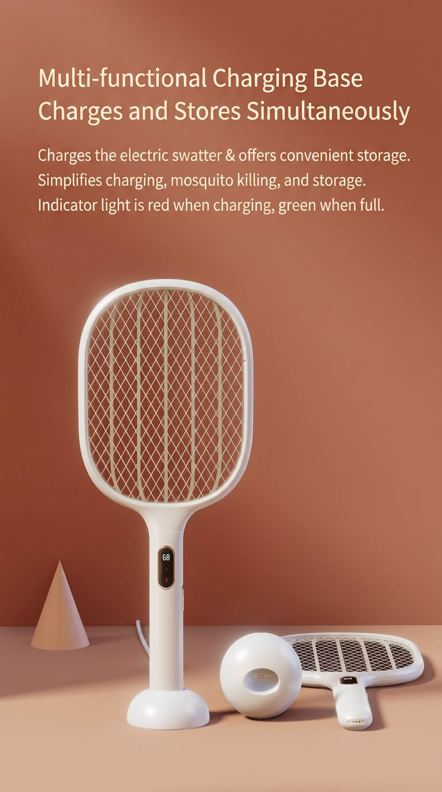 Mi Qualitell Digital Display Mosquito Swatter