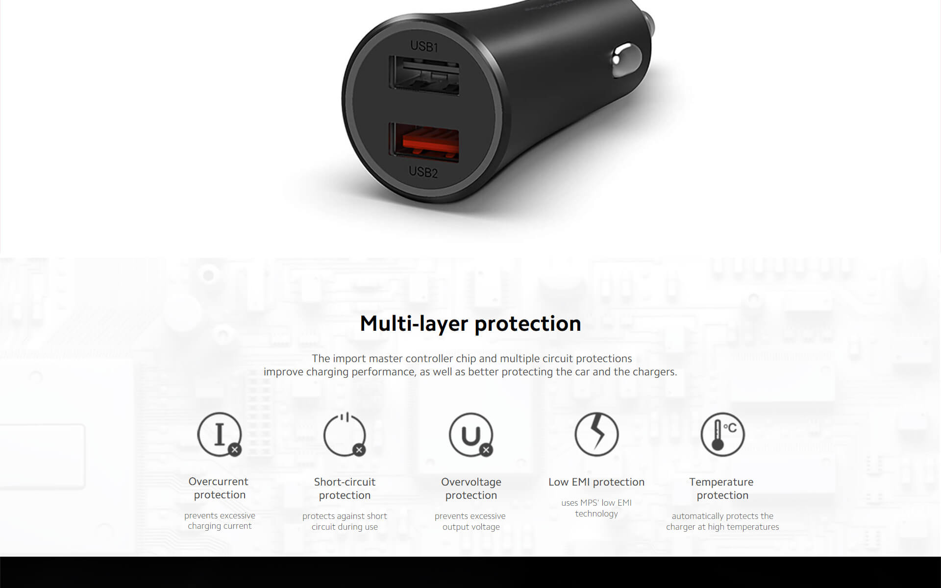 Mi Car Charger Quick Charge Edition (37W)