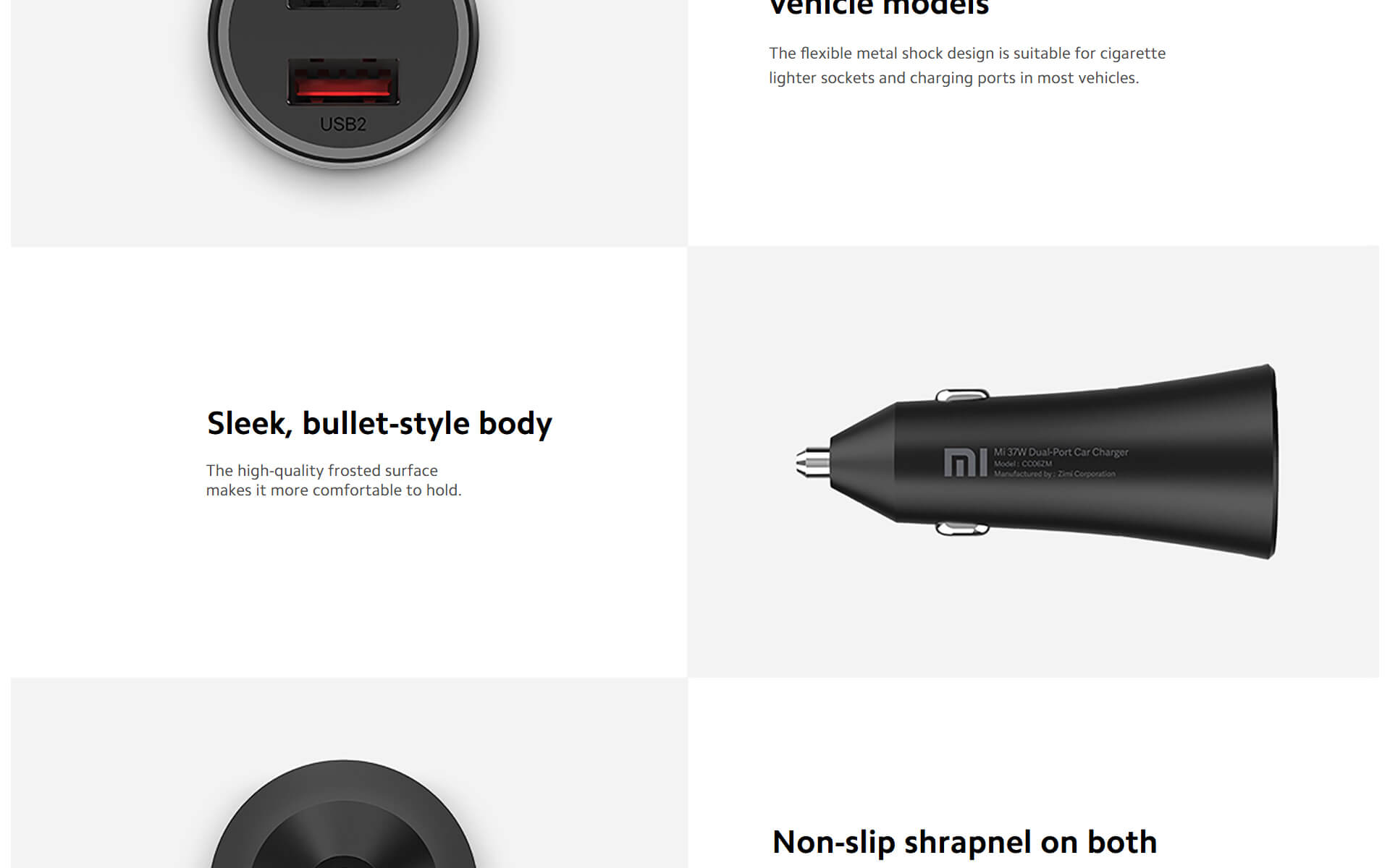 Mi Car Charger Quick Charge Edition (37W)