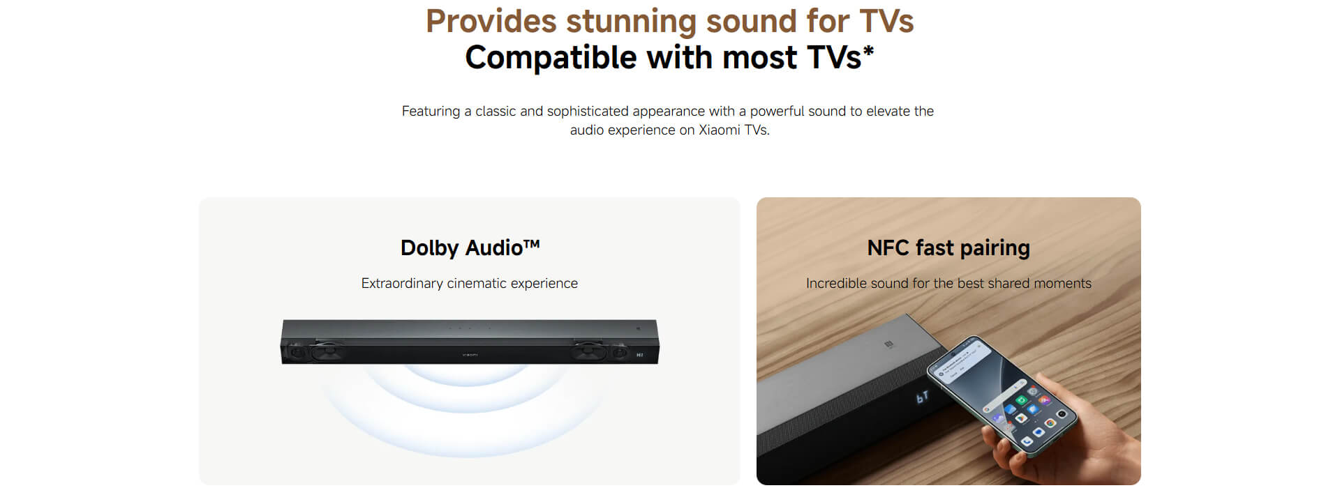Xiaomi Soundbar Pro 2.0 ch
