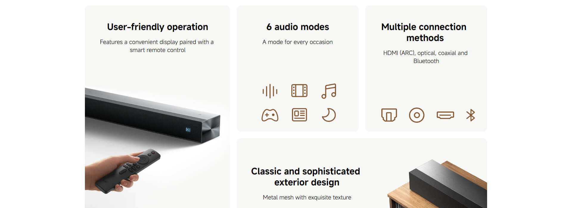 Xiaomi Soundbar Pro 2.0 ch