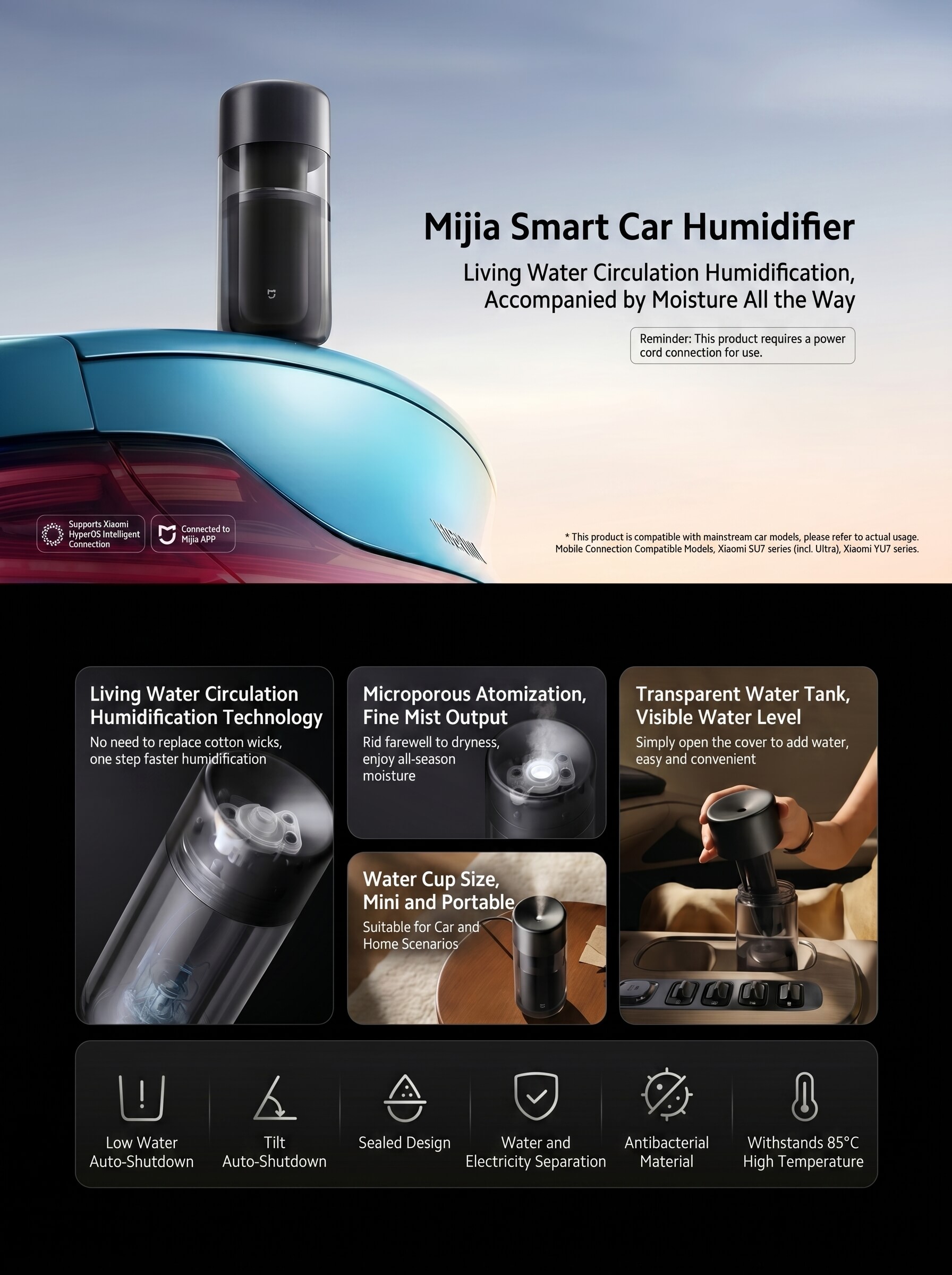 Mijia Car Humidifier
