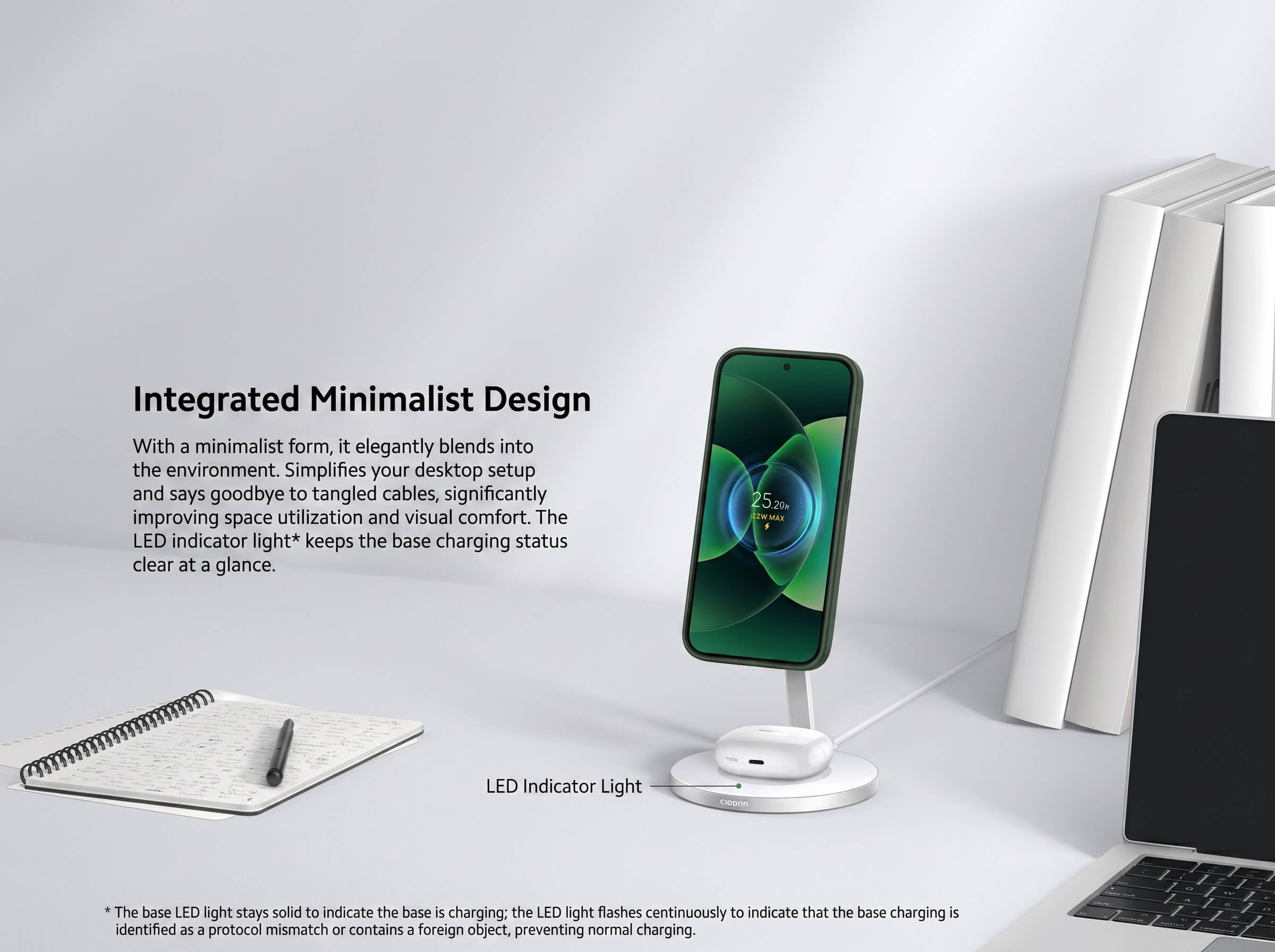 Xiaomi 2-in-1 Magnetic Wireless Charger 30W