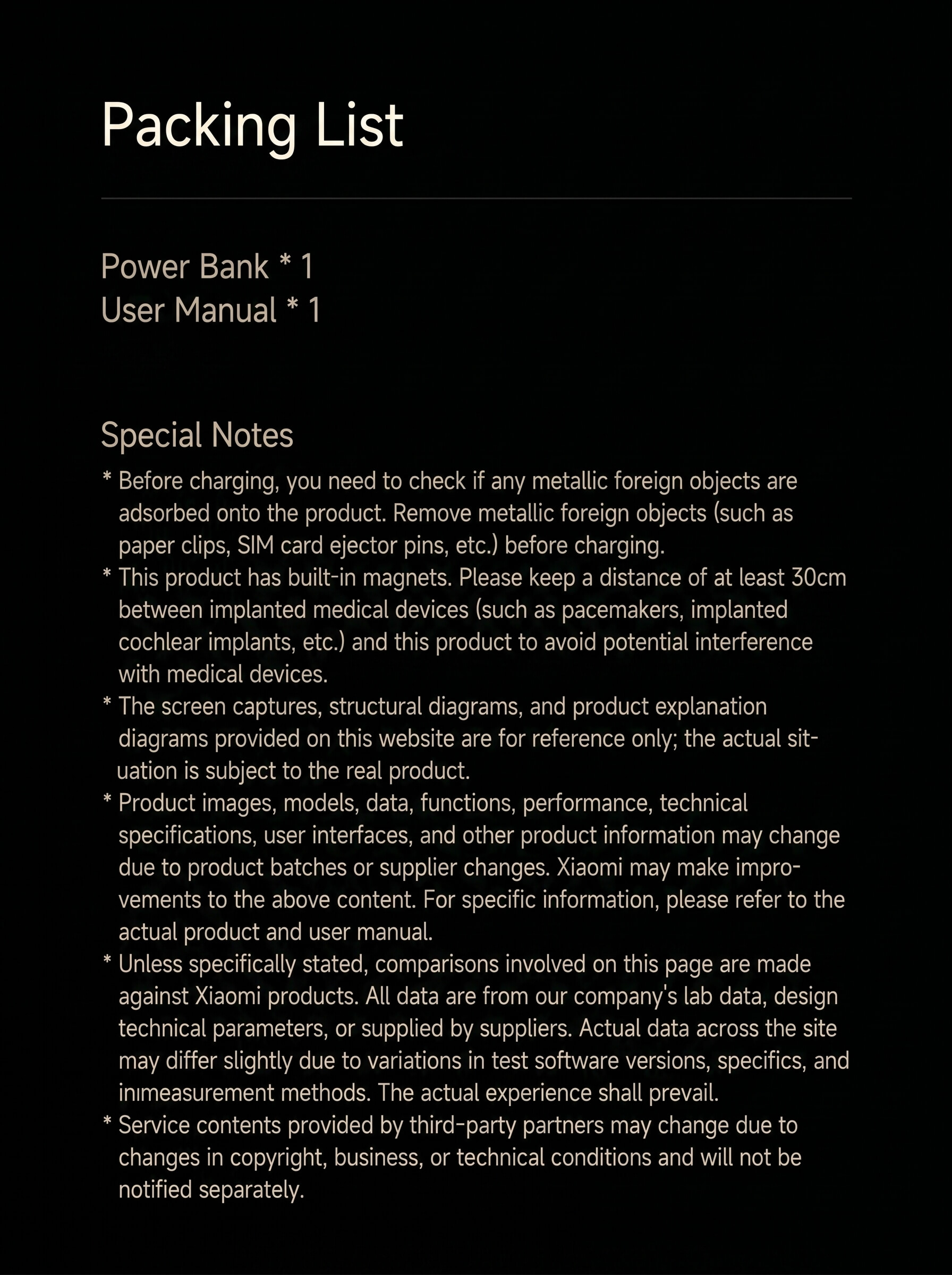 Xiaomi Magnetic Ultra-thin 5000mAh 15W Power Bank