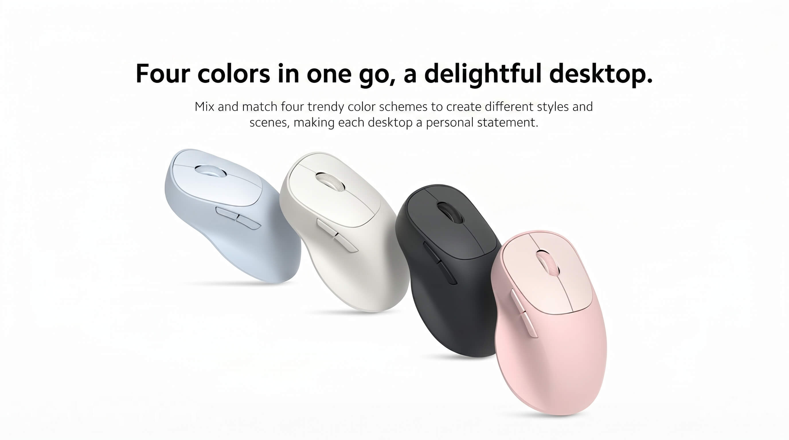 Xiaomi Wireless Mouse 3 Colorful Comfort Edition