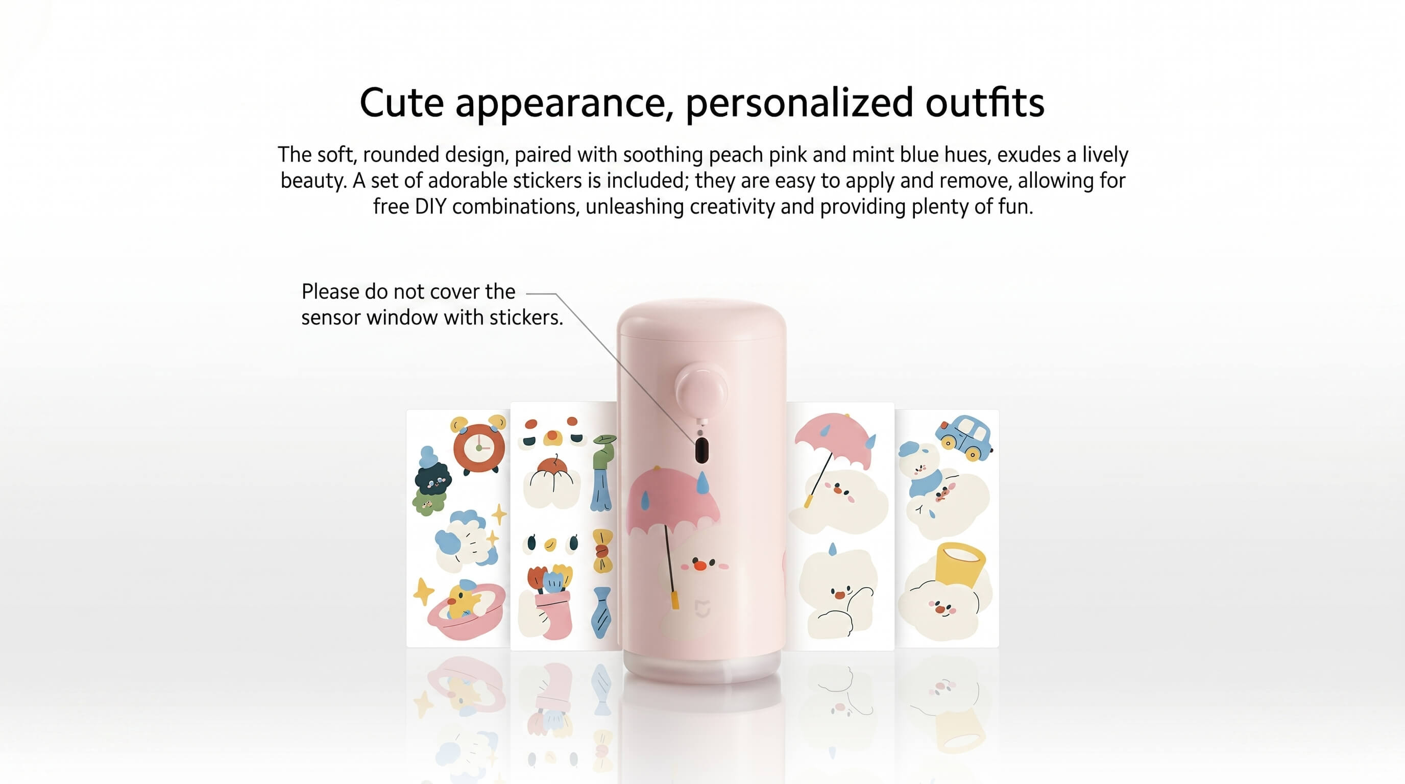 Mijia Automatic Hand Sanitizer Set Cute Edition