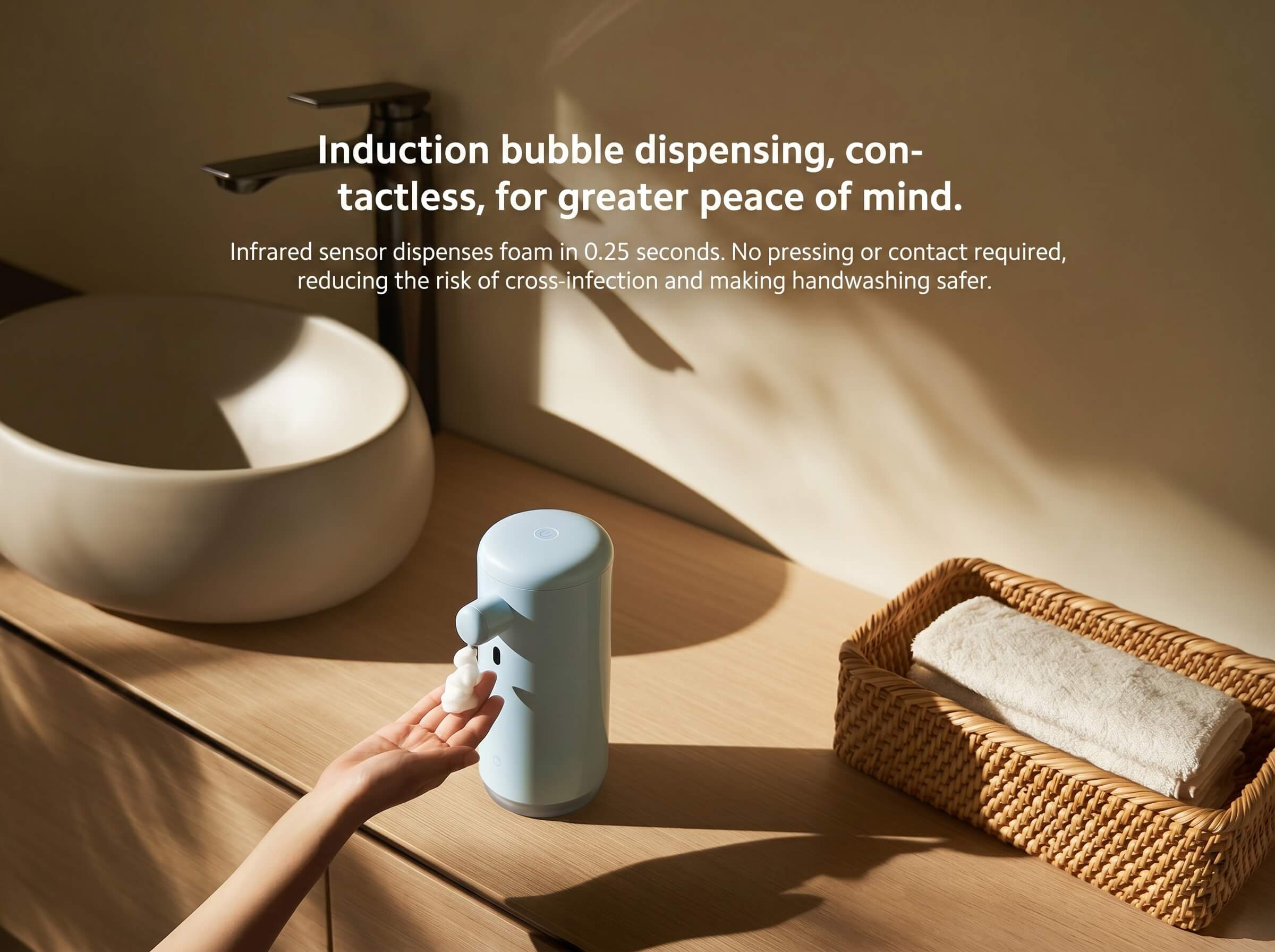 Mijia Automatic Hand Sanitizer Set Cute Edition