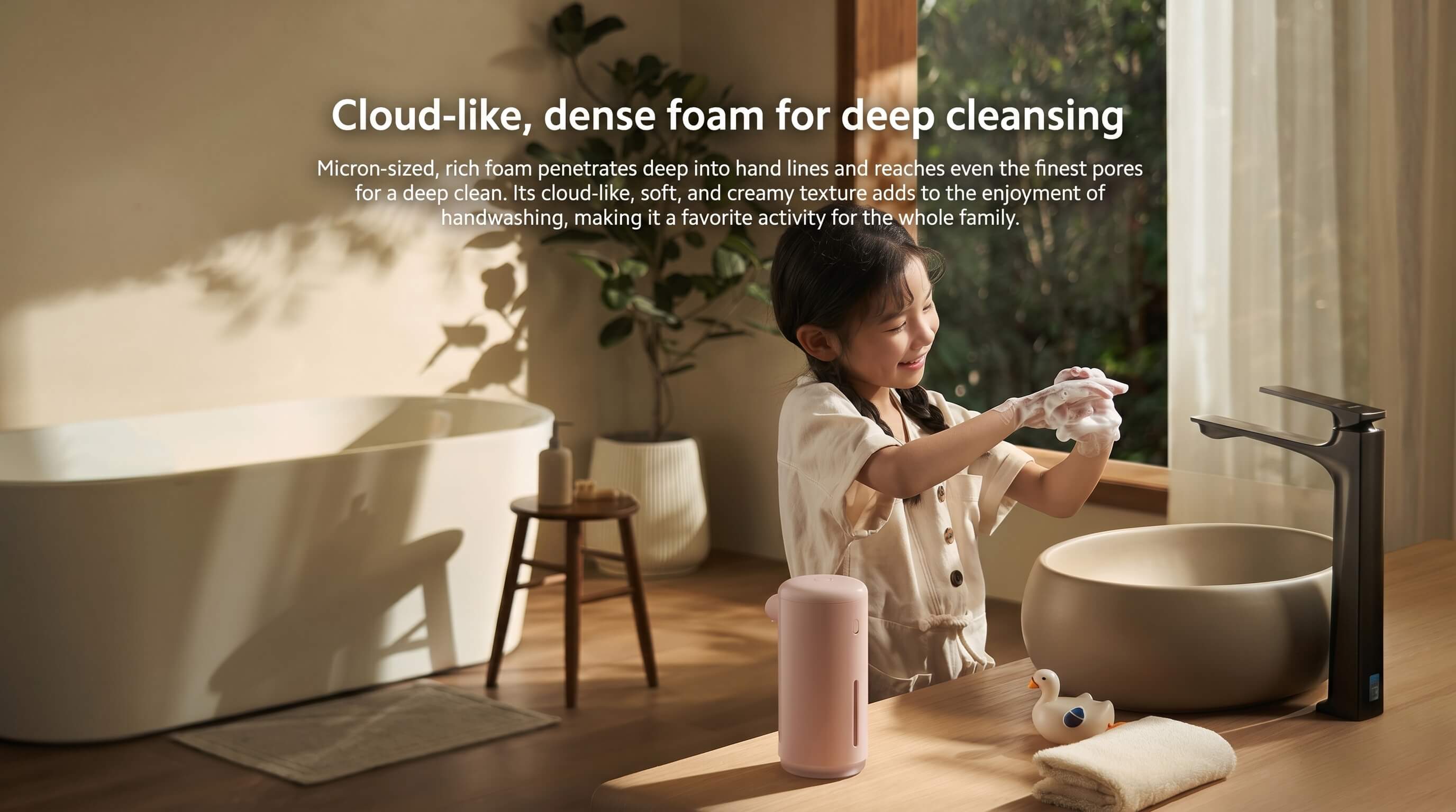 Mijia Automatic Hand Sanitizer Set Cute Edition