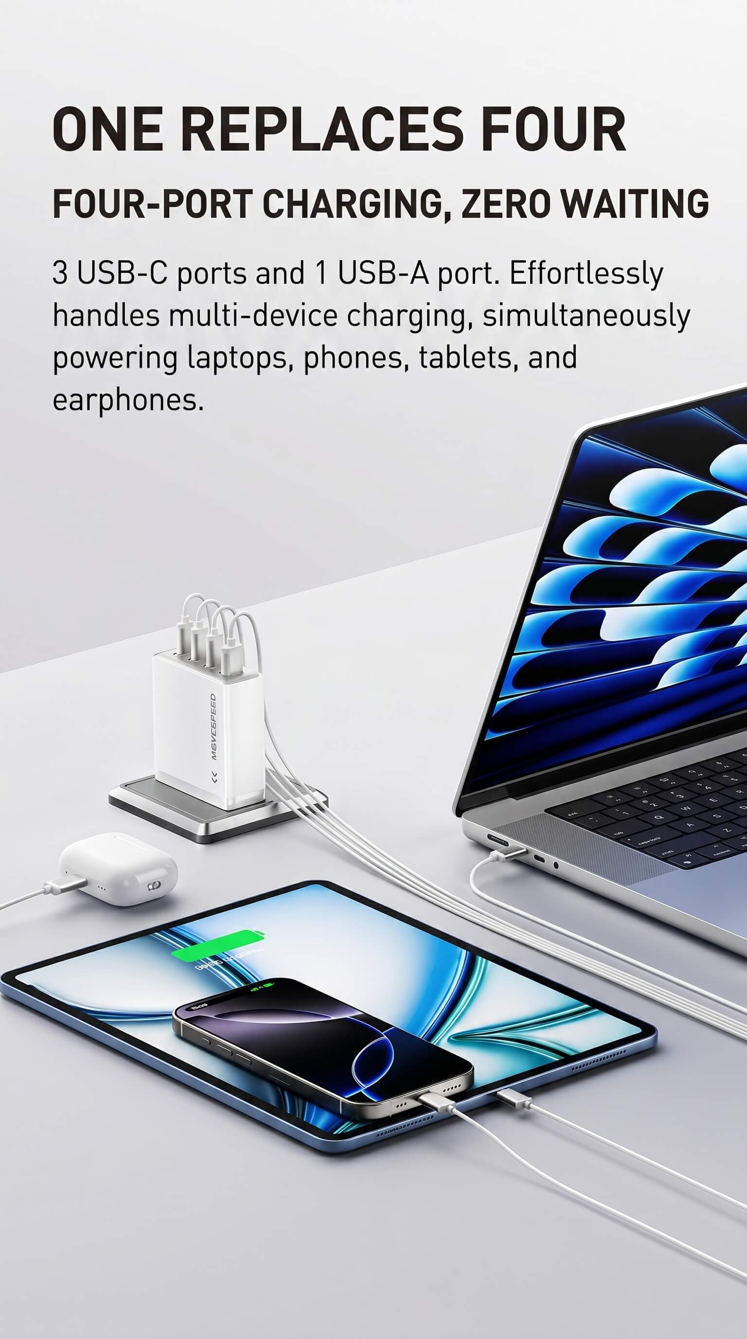 Movespeed 140W GaN Fast Charger
