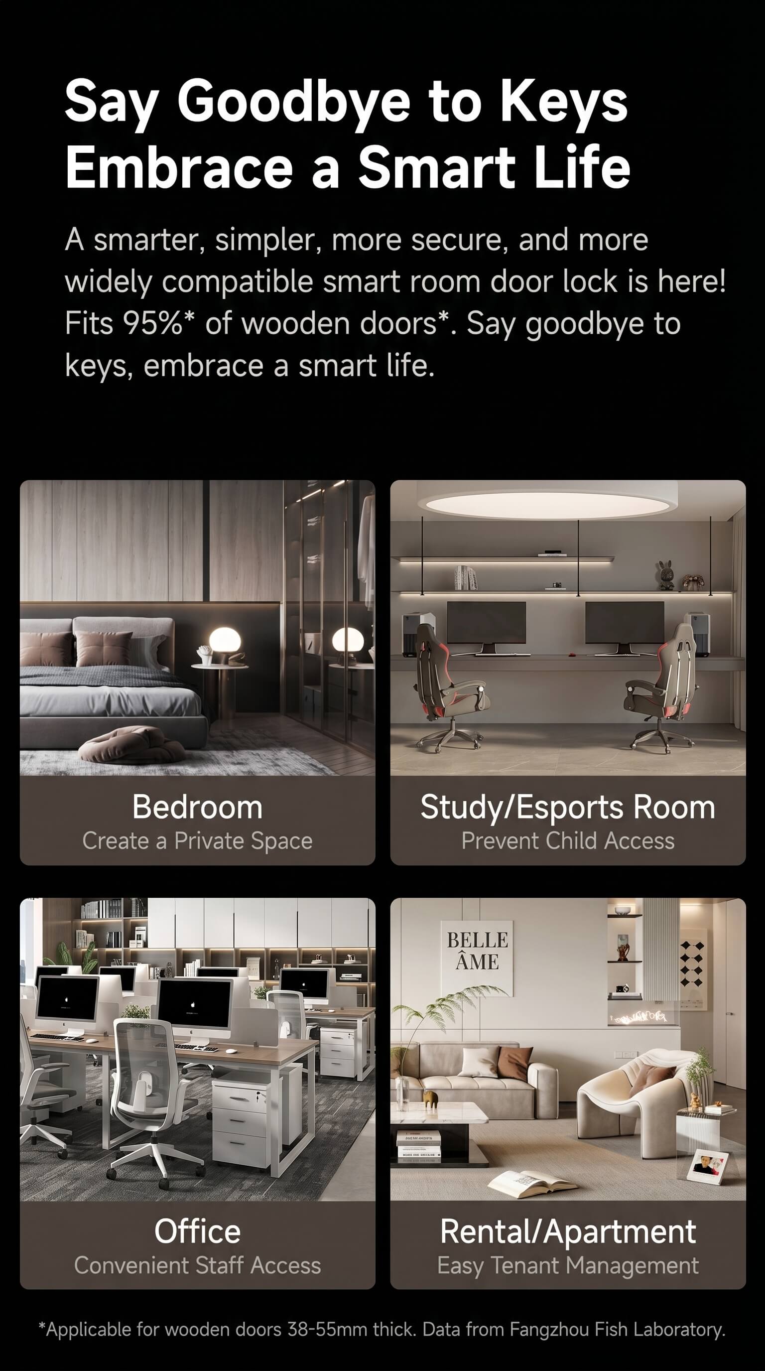 Arkfish Smart Door Lock S5 Pro Single-Lock