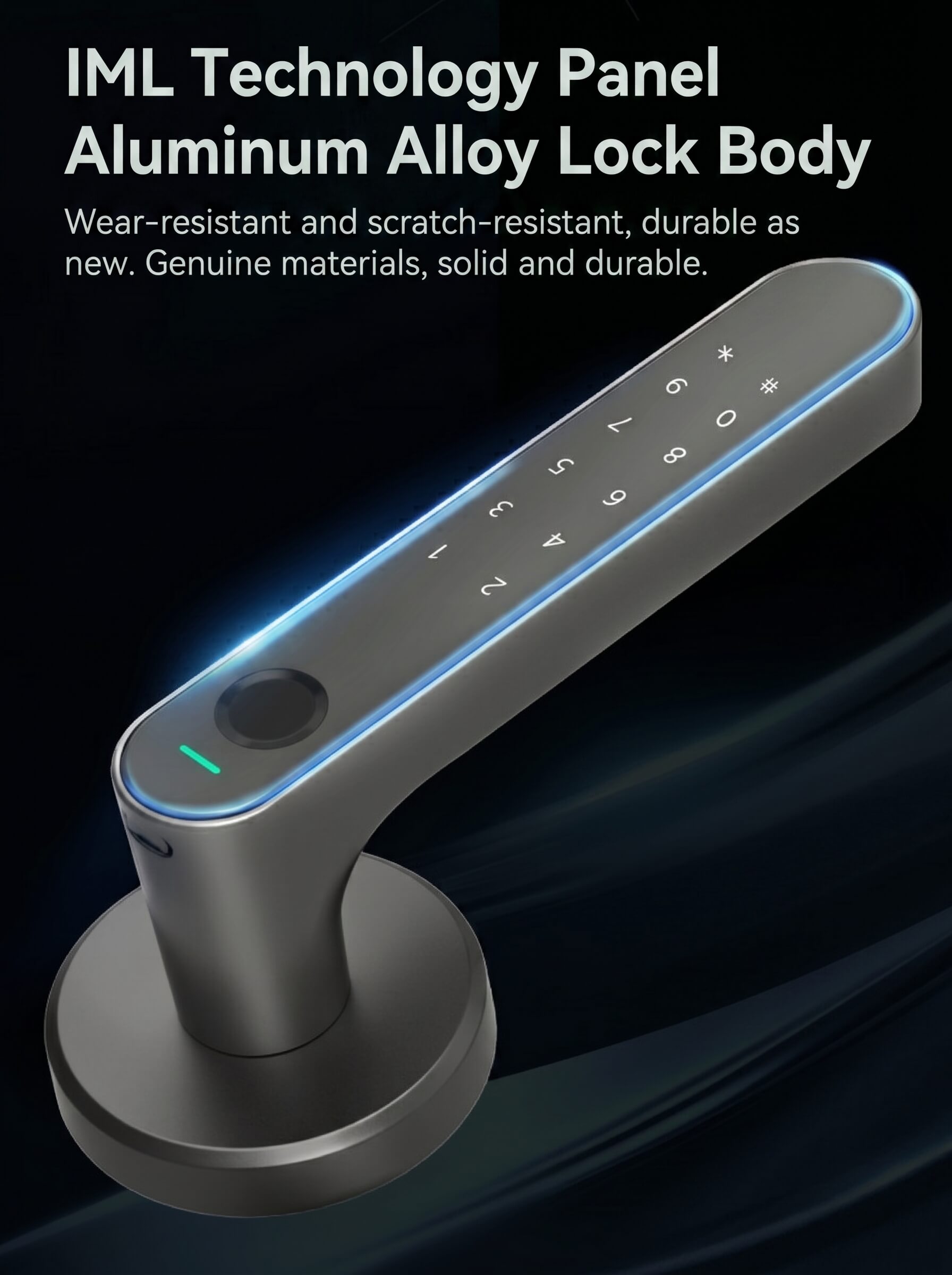 Arkfish Smart Door Lock S5 Pro Single-Lock