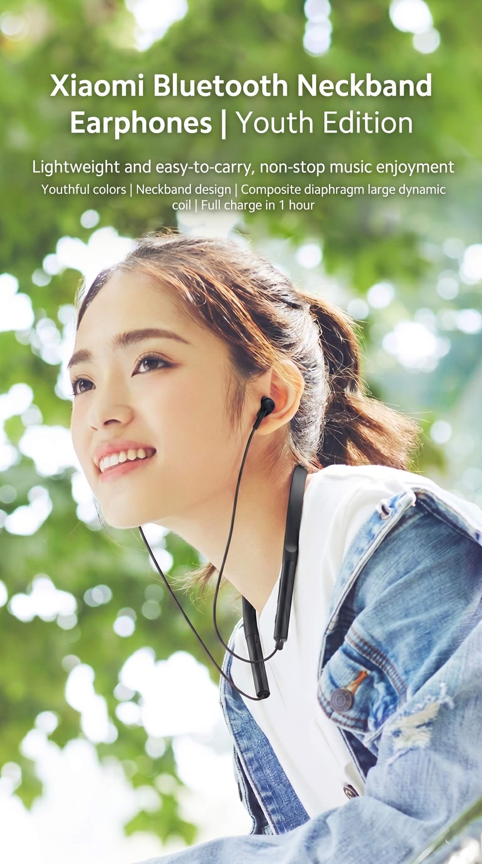 Xiaomi Bluetooth Collar Headphone Youth Edition