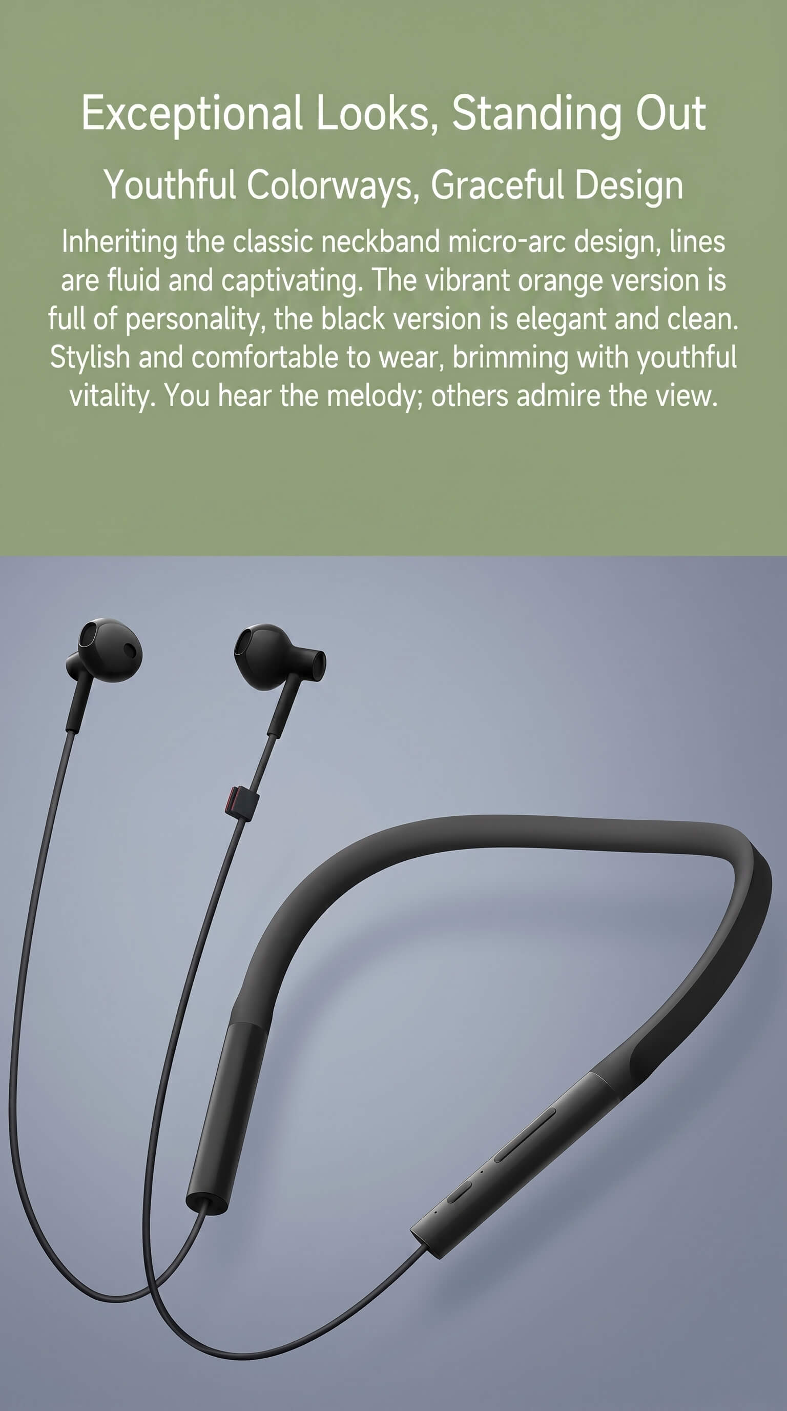 Xiaomi Bluetooth Collar Headphone Youth Edition