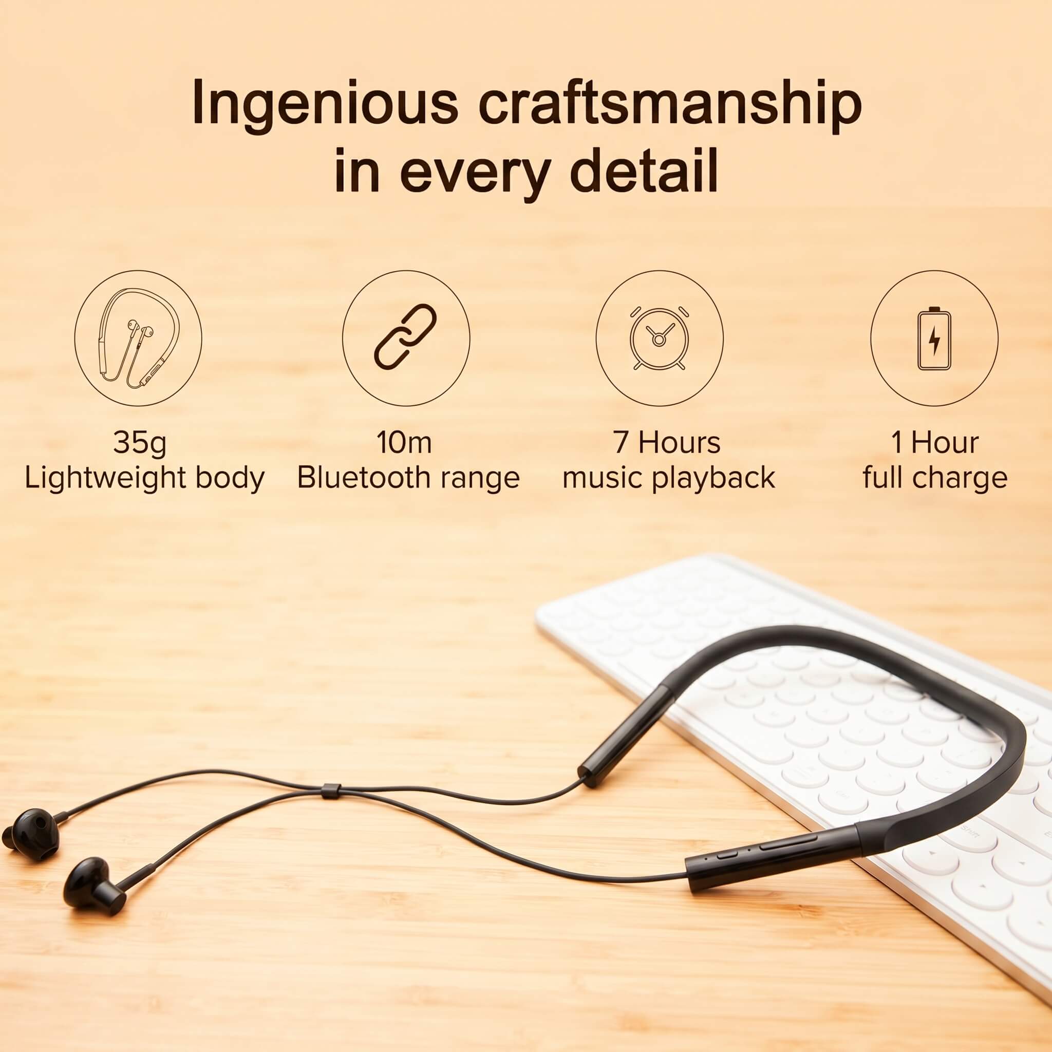 Xiaomi Bluetooth Collar Headphone Youth Edition