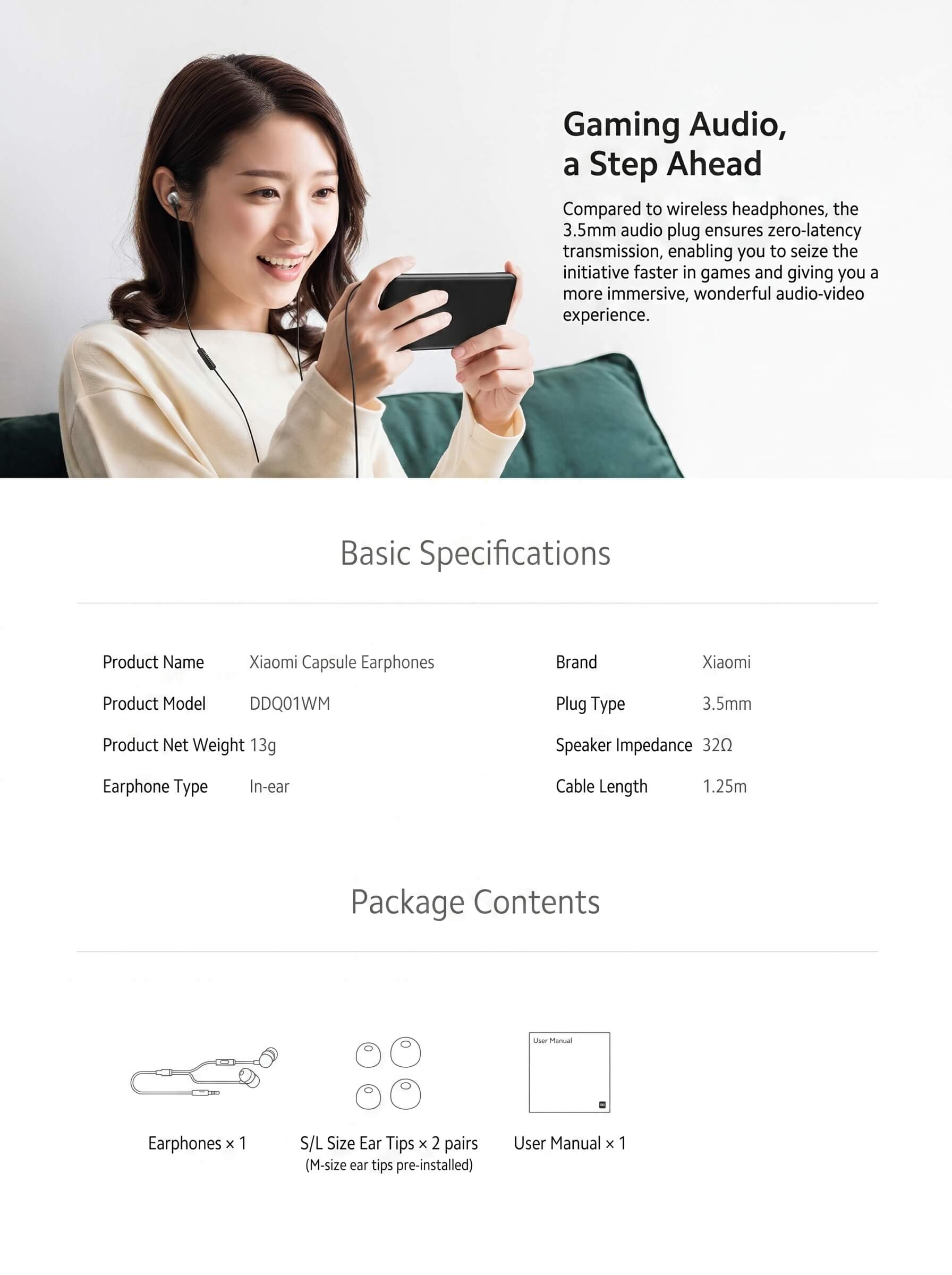 Xiaomi Capsule Earphones