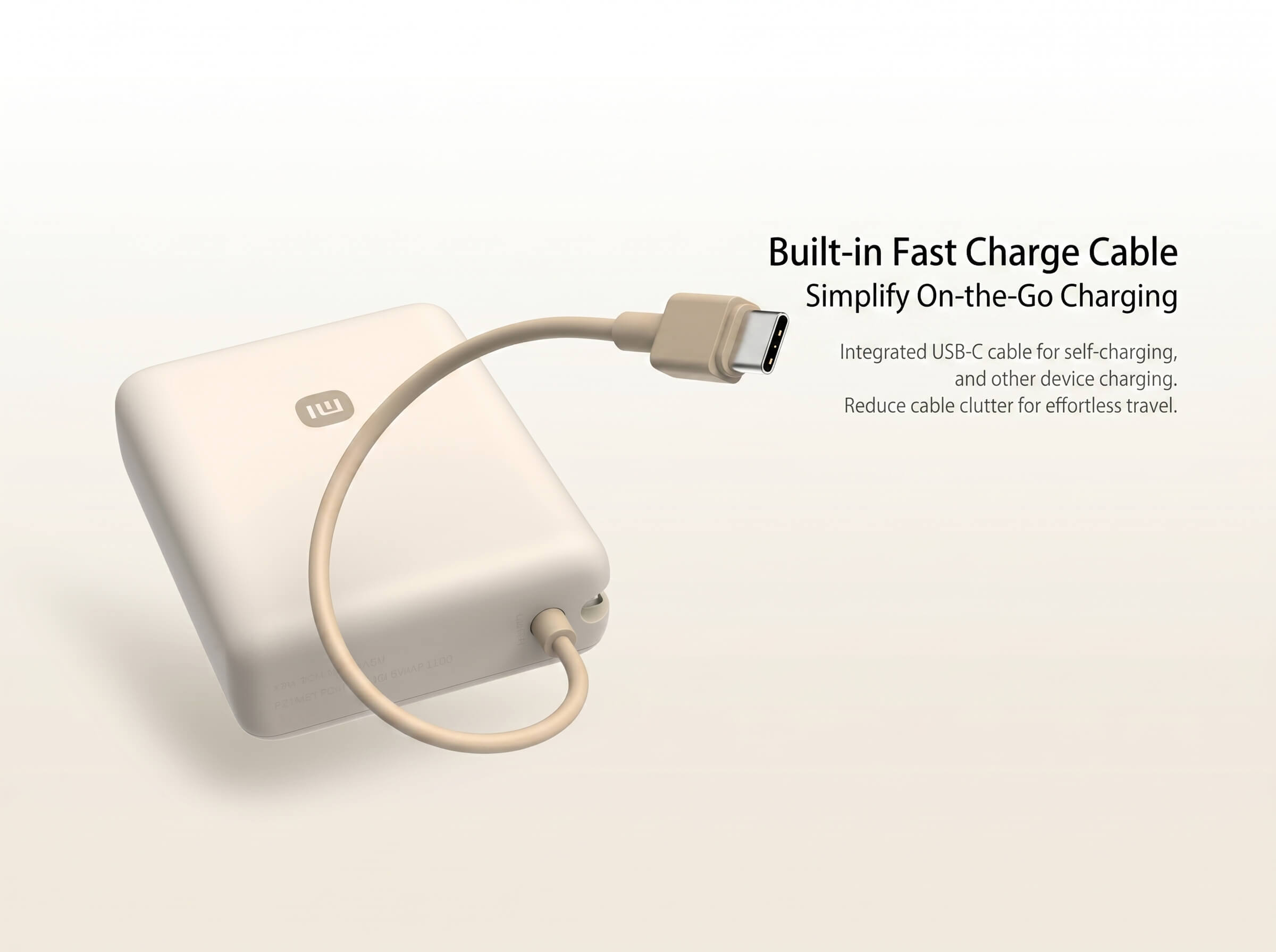 Xiaomi 33W Power Bank 10000 (Integrated Cable)