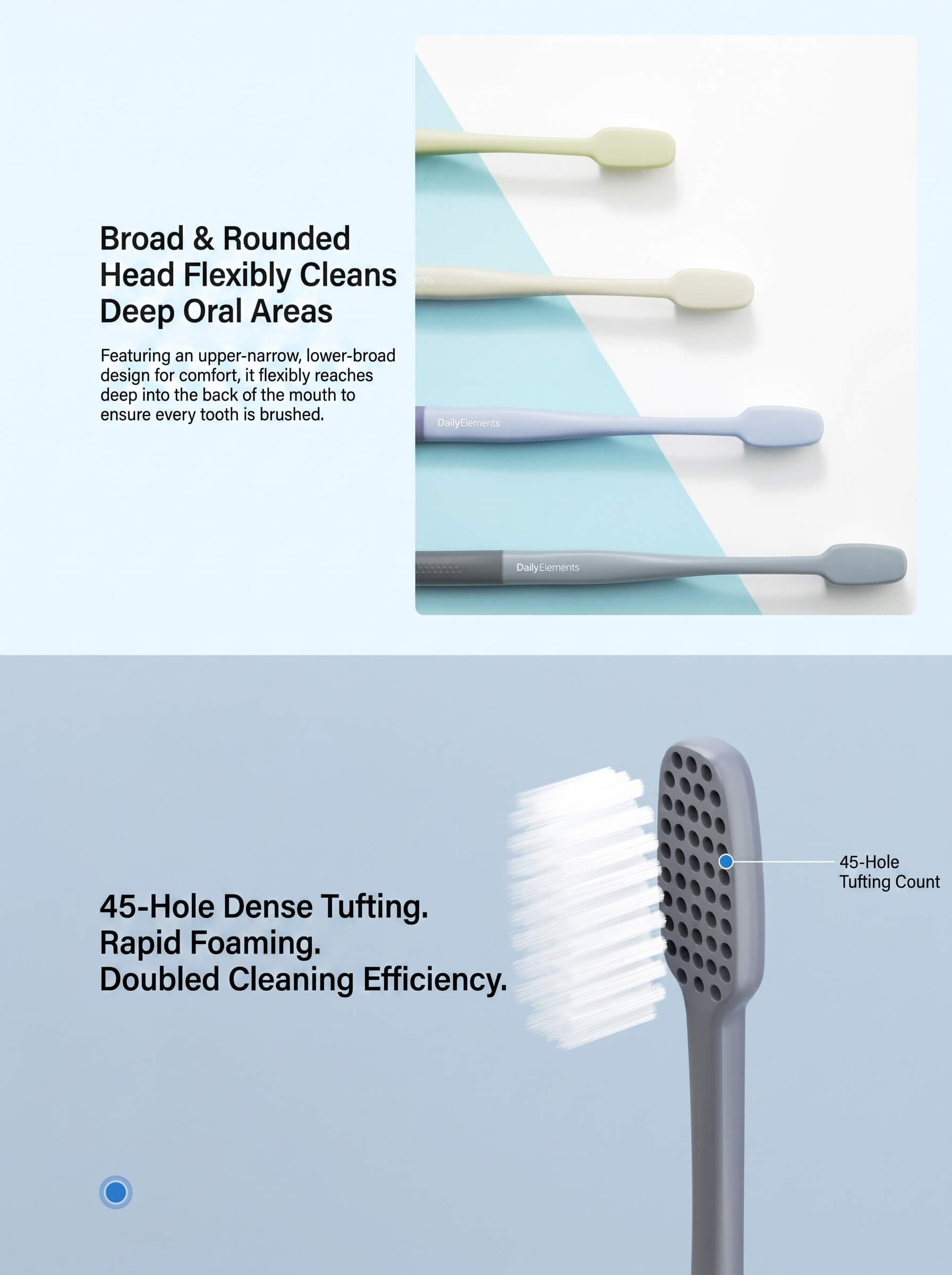 Xiaomi Daily Element Toothbrush Pack of 6