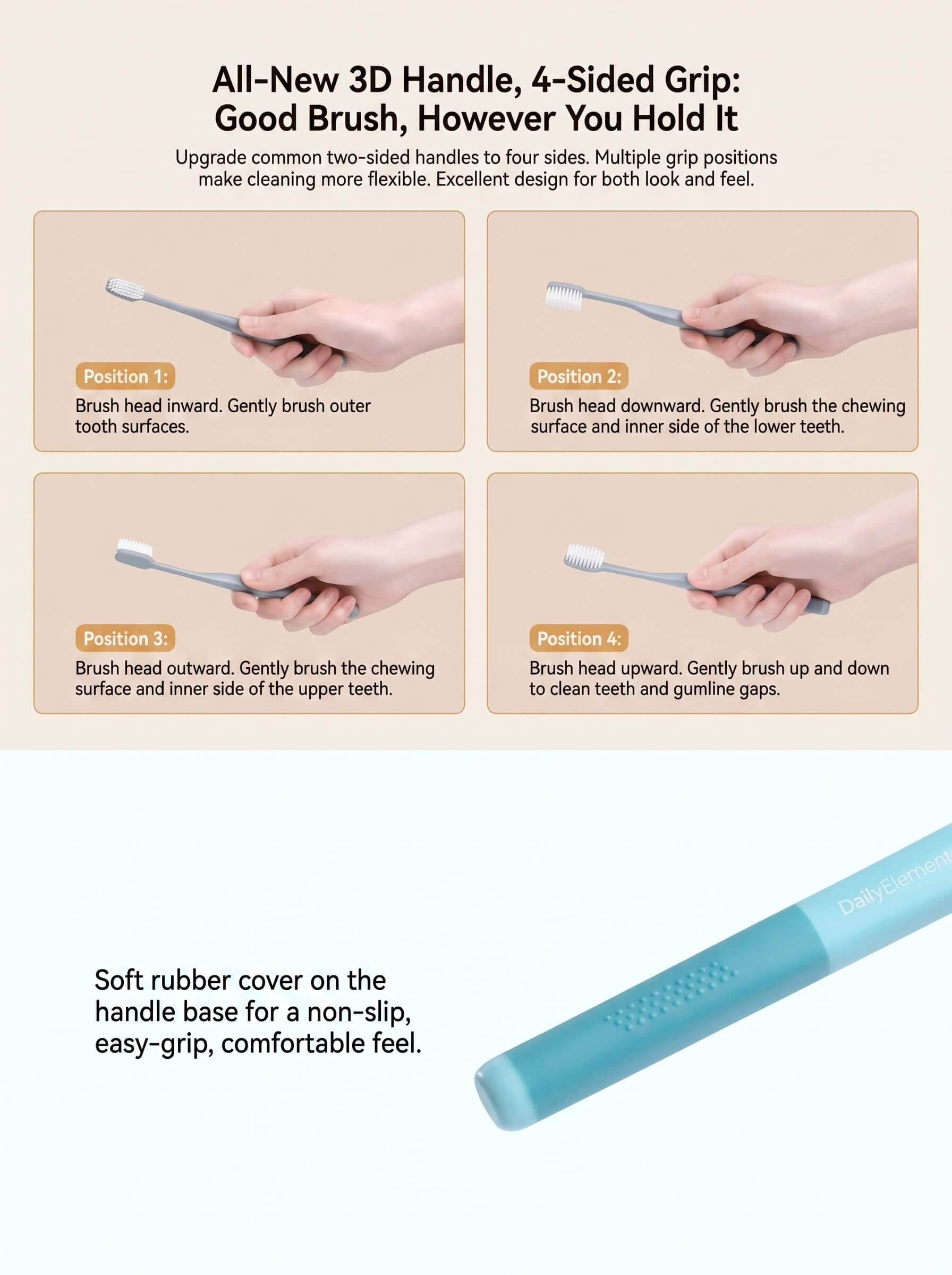 Xiaomi Daily Element Toothbrush Pack of 6