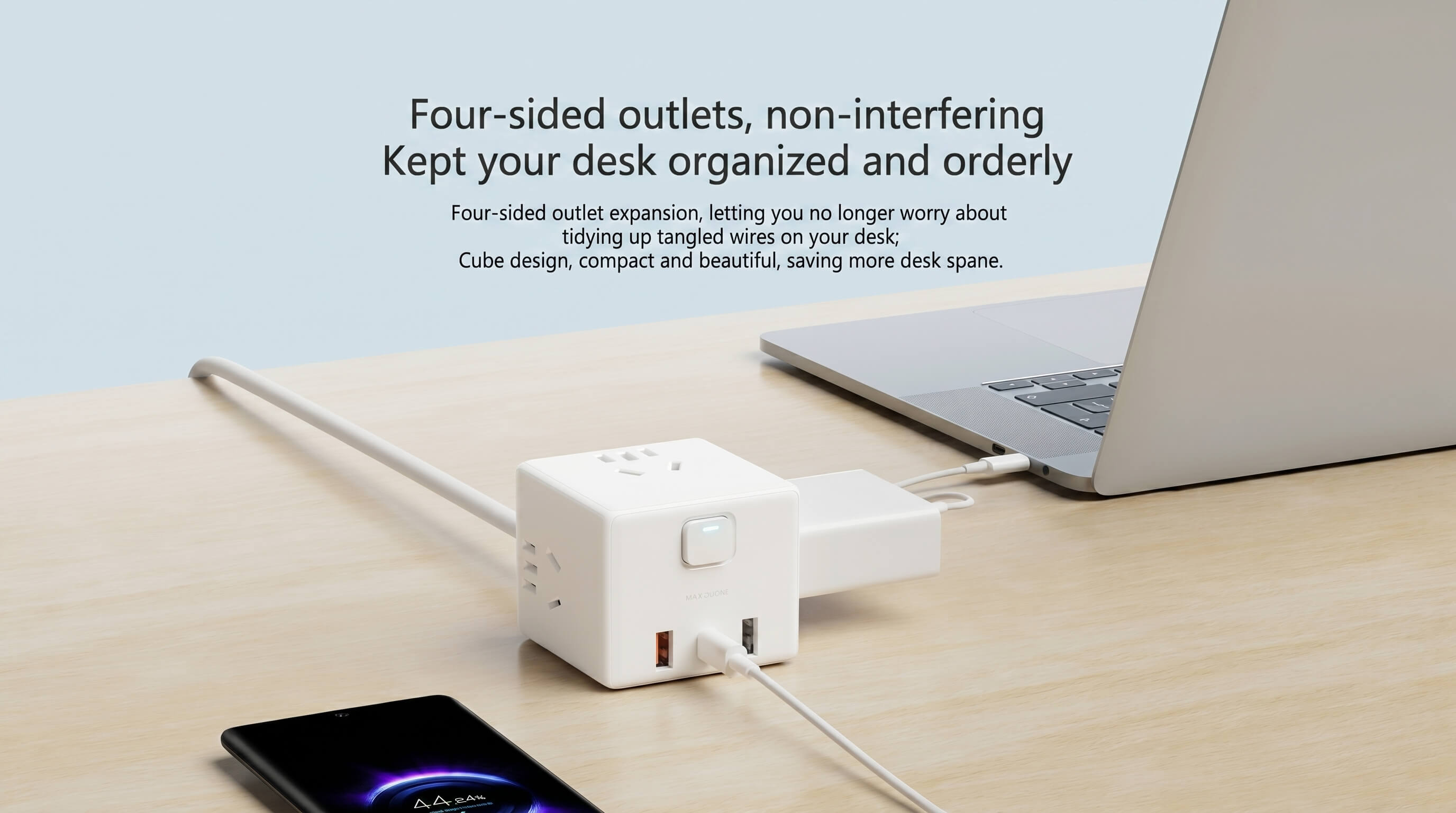 Xiaomi Rubik Cube Adapter Pro 33W Wired Fast Charge Version (2A1C)