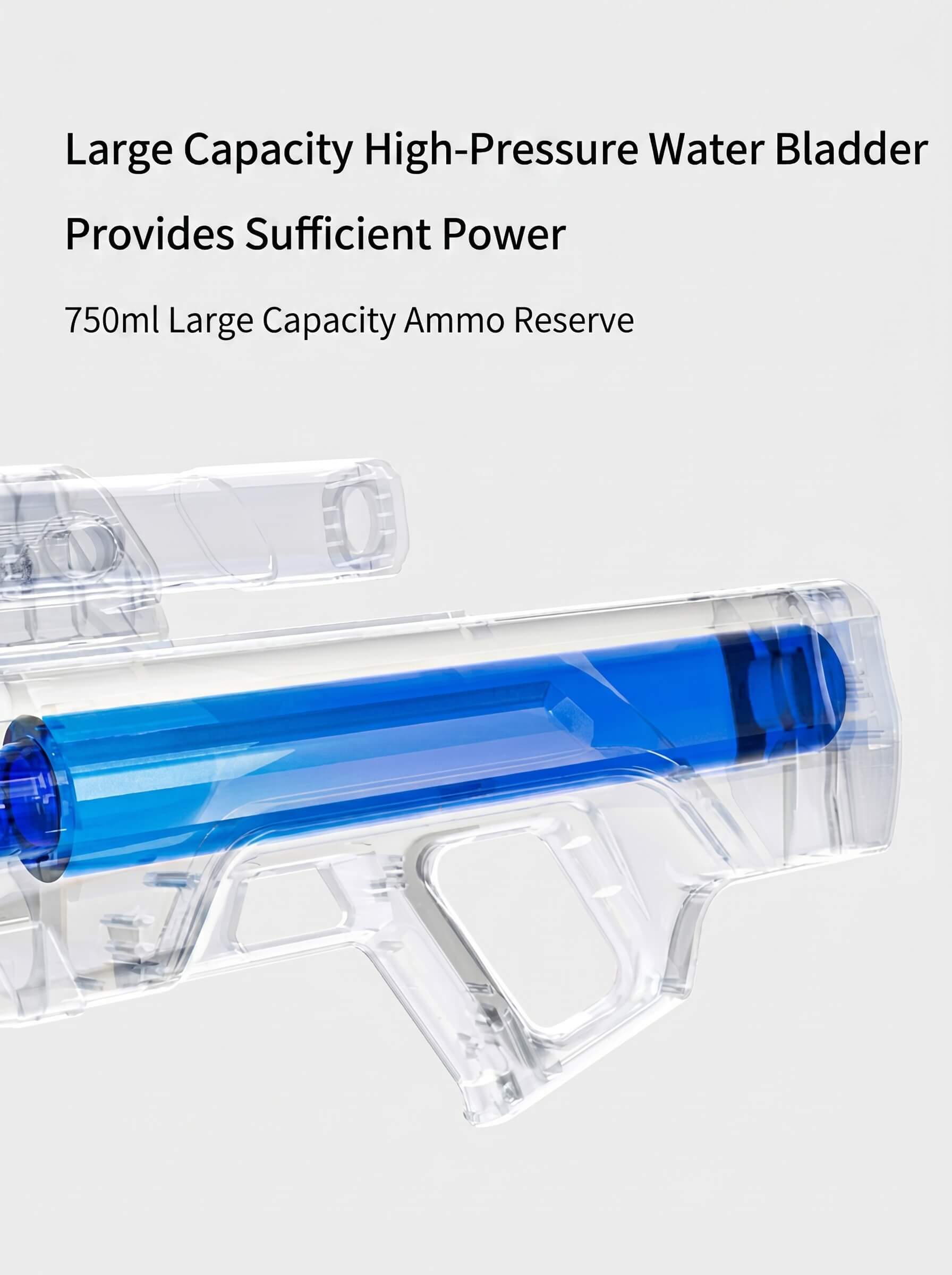 Automatic Water Absorbent Pulse Water Gun Children's Toy