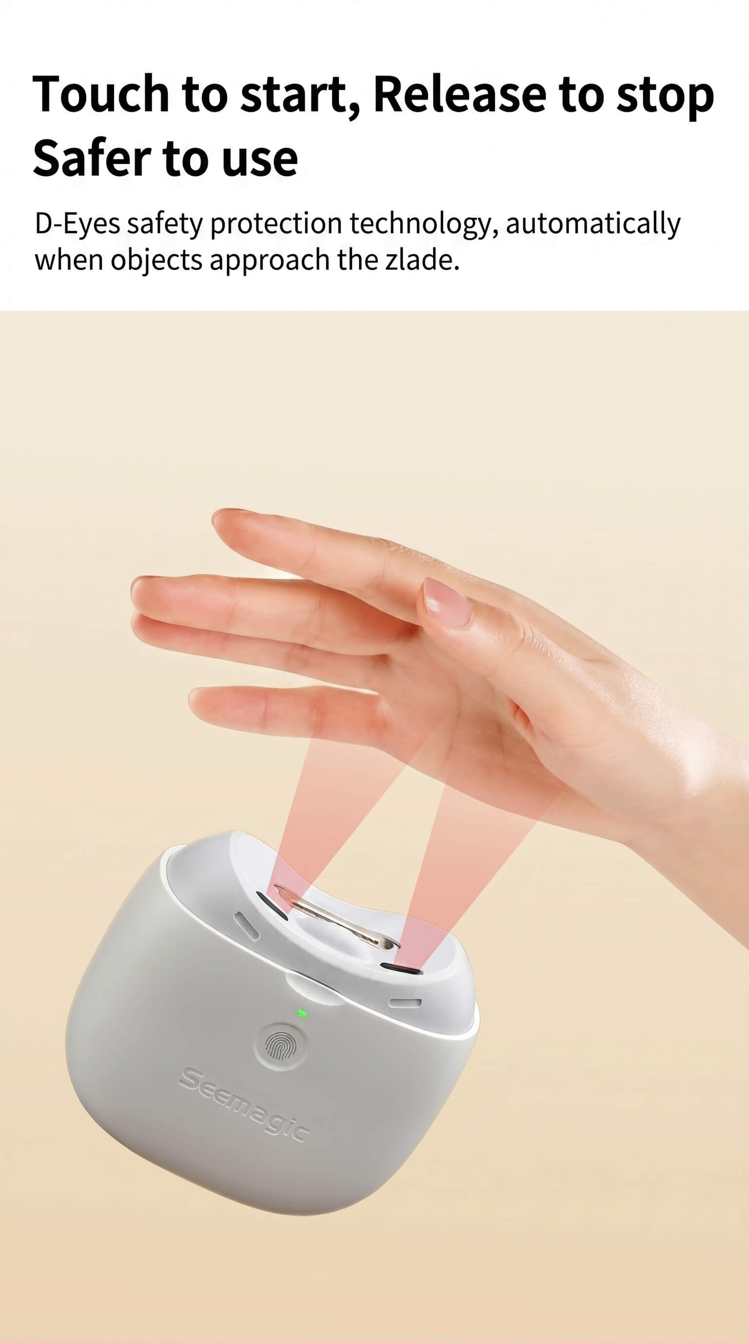 Seemagic electric nail clippers Pro