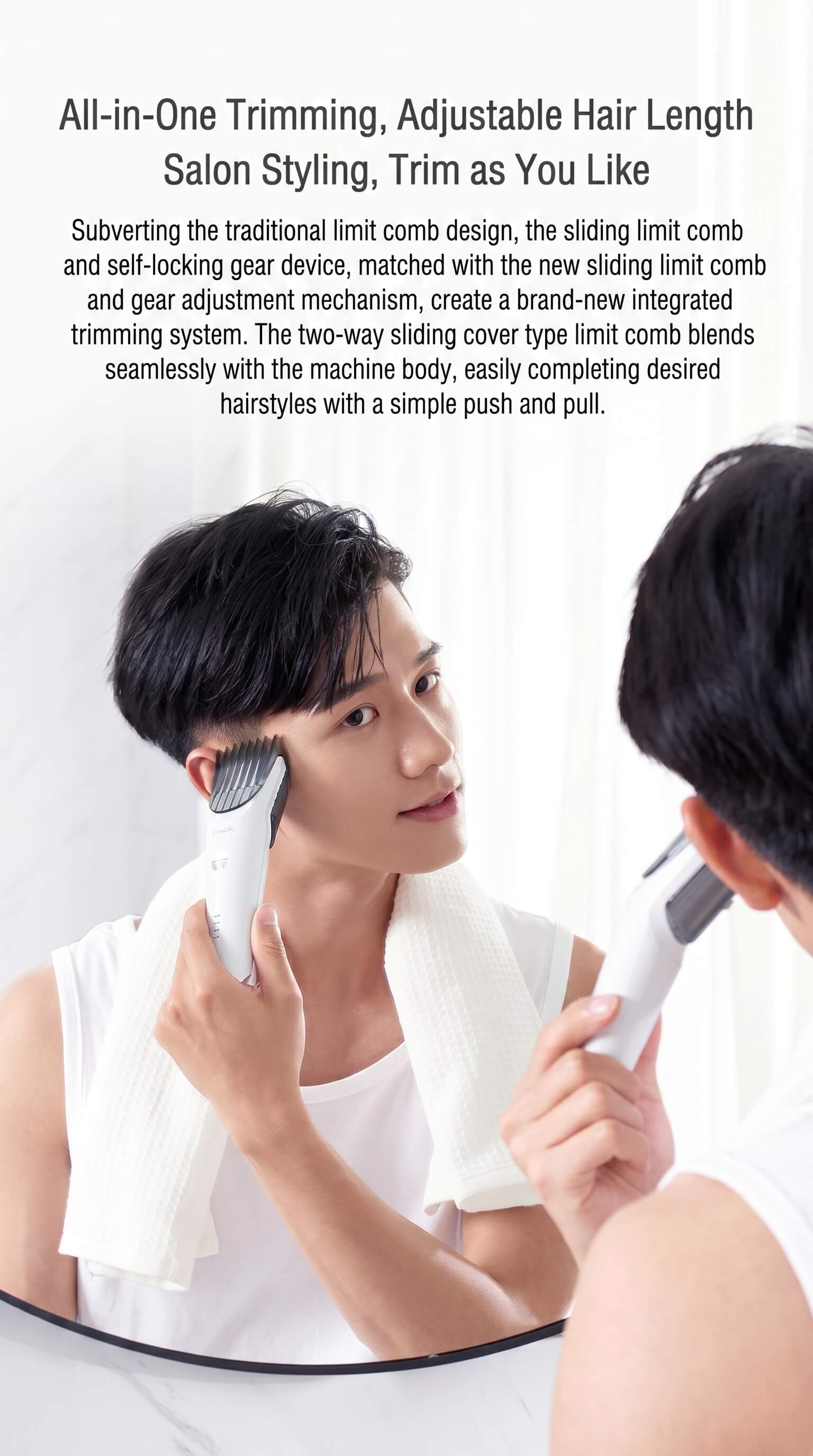 small electric hair clipper