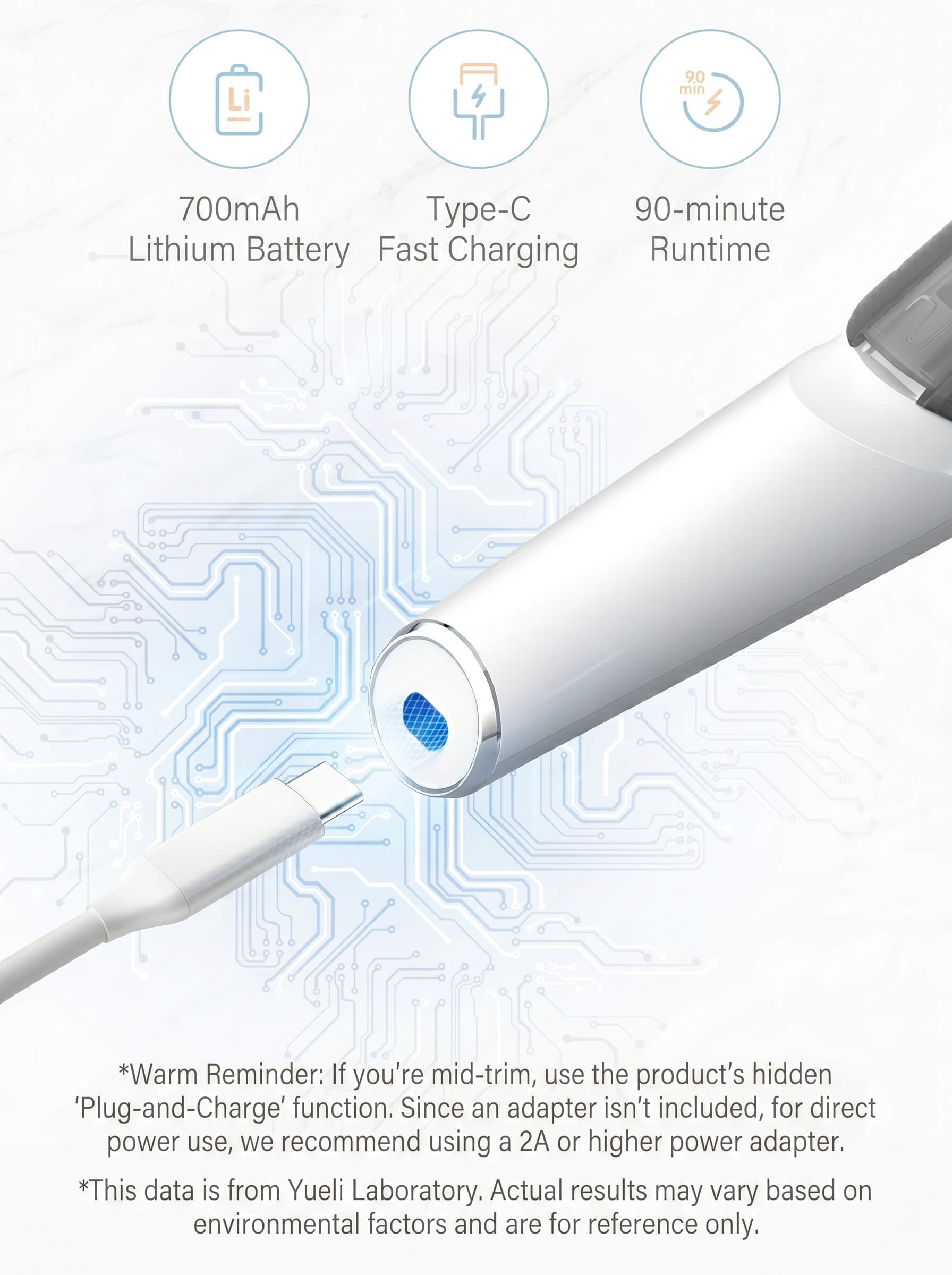 small electric hair clipper