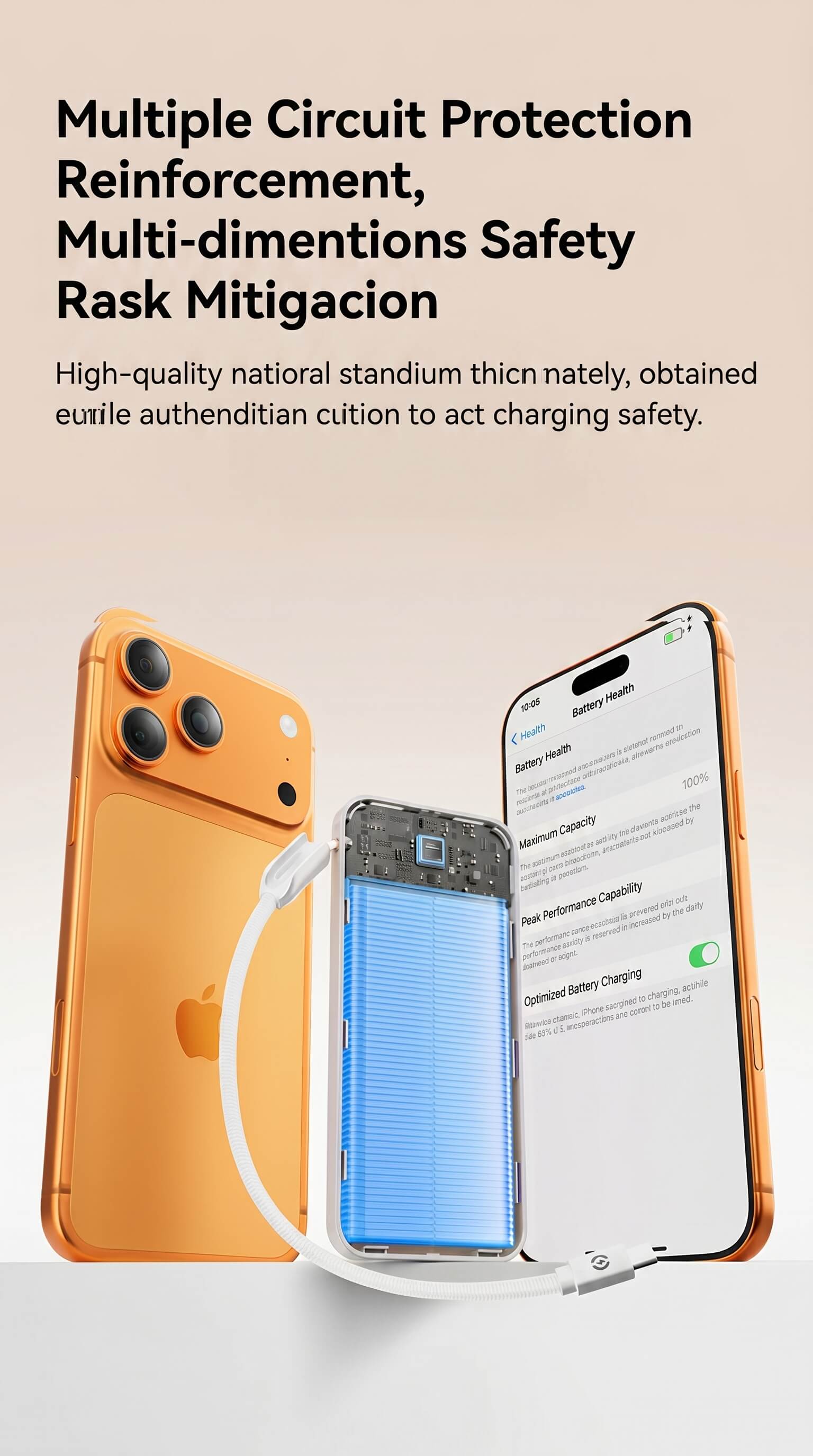 Speed-Up Power Bank with Built-in Cable 10000mAh 22.5W