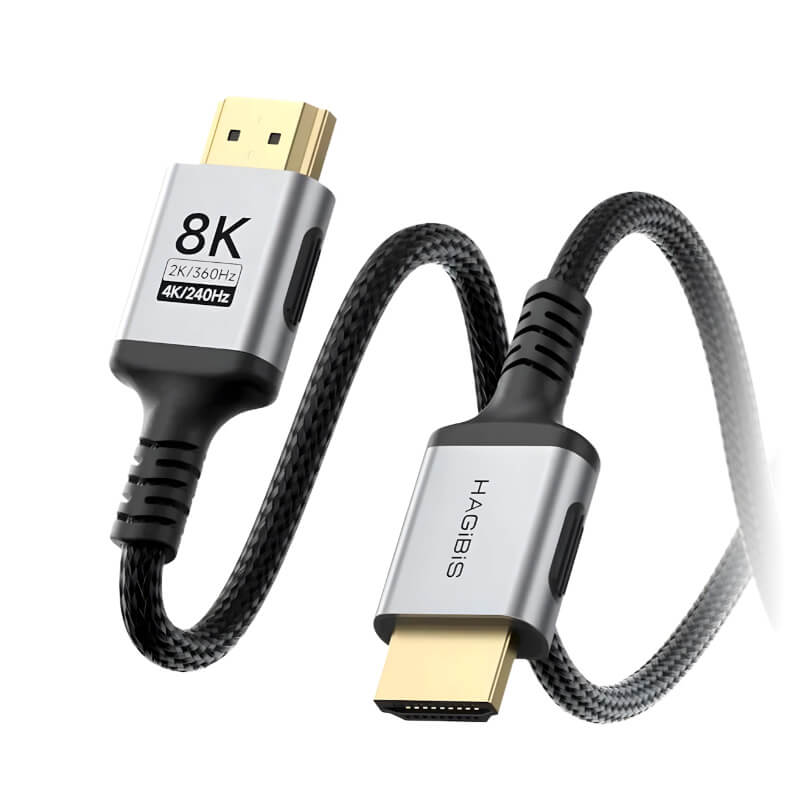Haibeisi HDMI Slim Cable 2.1 High Definition 8K Video