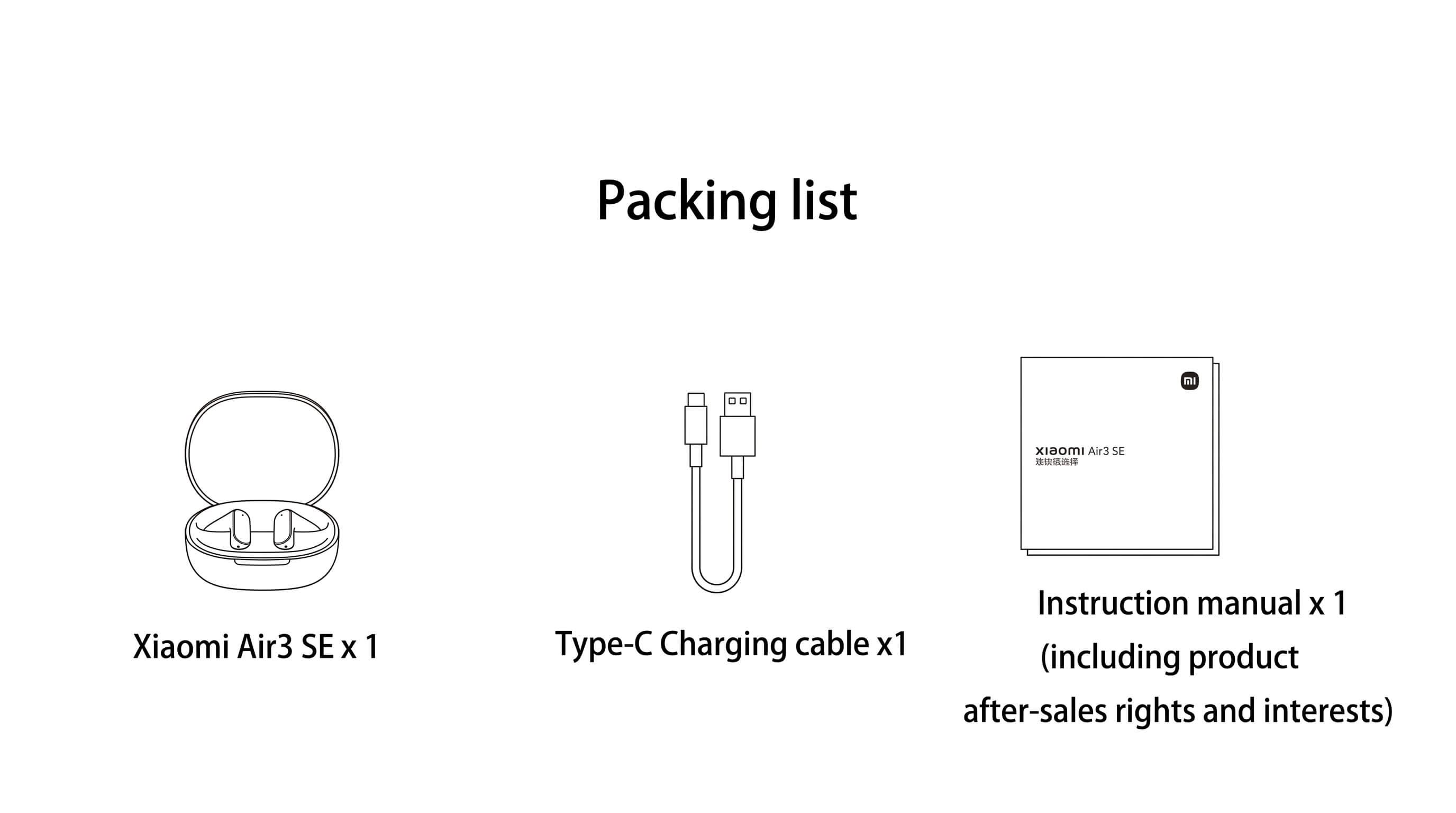 Xiaomi Earbuds Air 3 SE