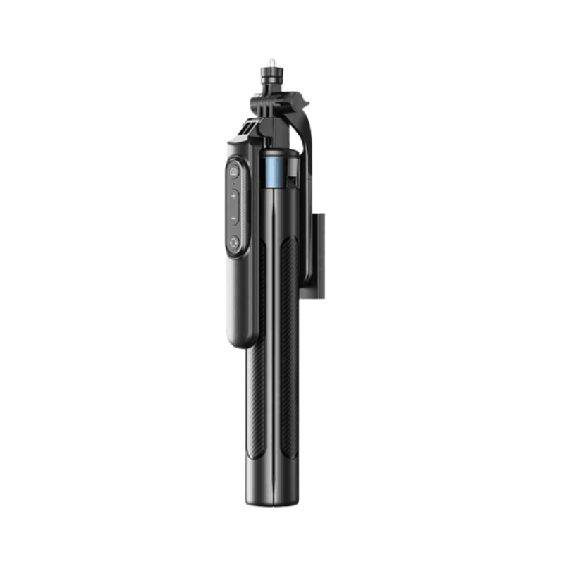 Diudiu Portable Floor Selfie Stick Black 