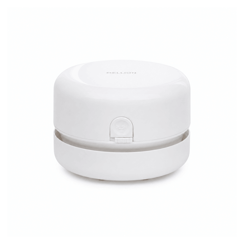 Desktop Cleaner Mini Paper Scrap Vacuum White 